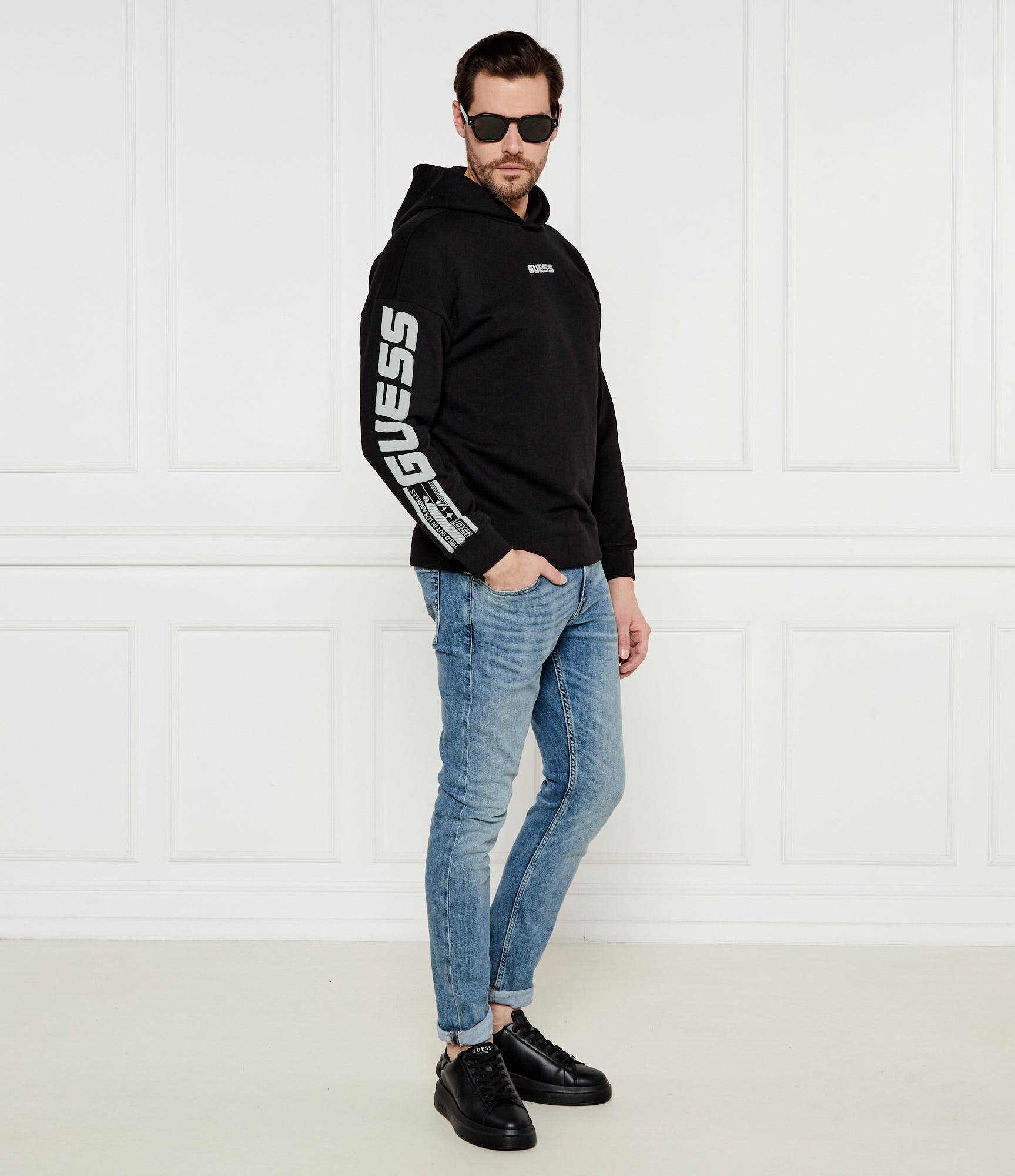 Guess De piele sneakers MANELBA