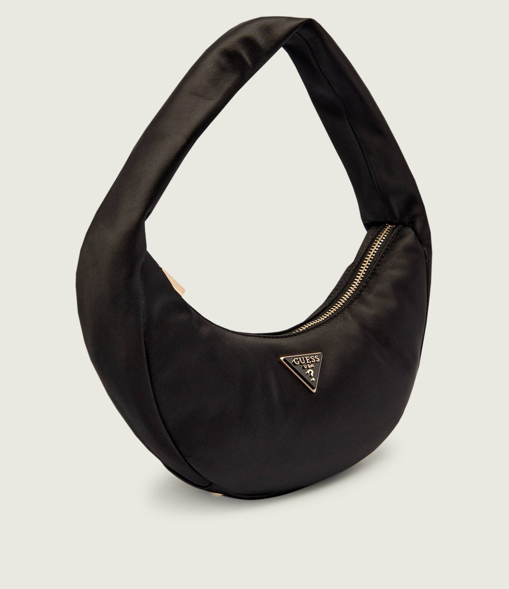 Guess De satin geantă pe umăr SUNETRA MINI