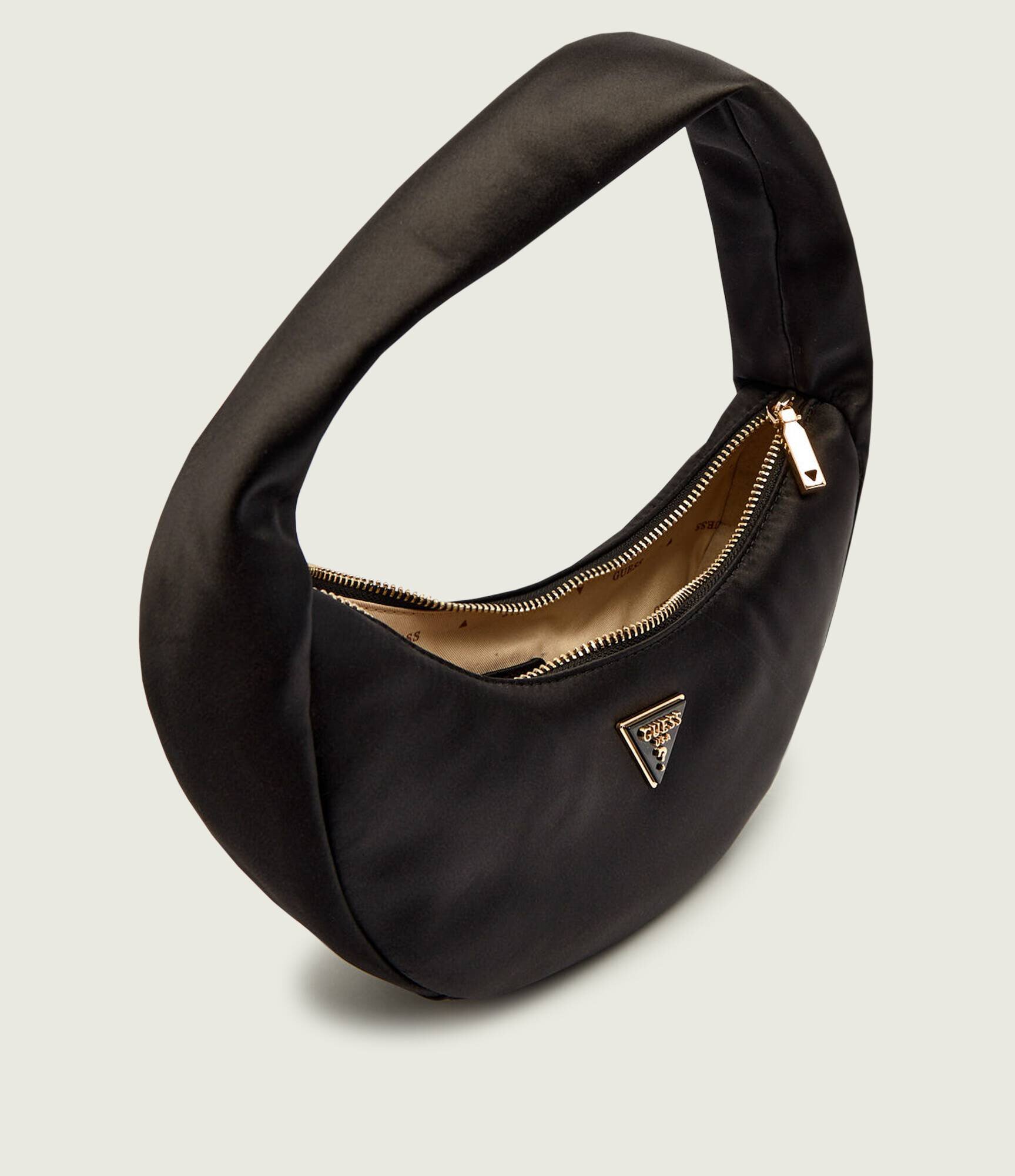 Guess De satin geantă pe umăr SUNETRA MINI