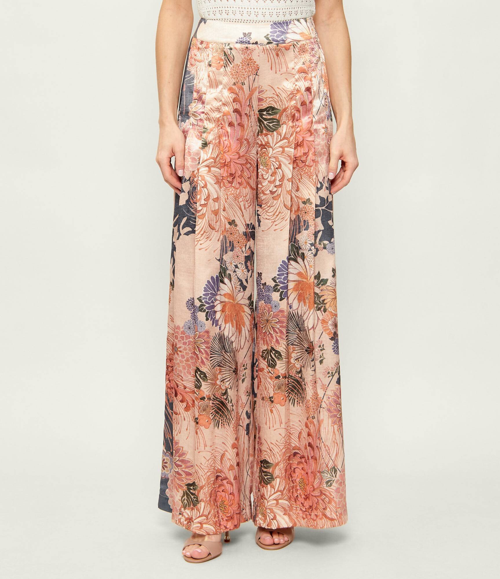 Guess De satin pantaloni | Relaxed fit