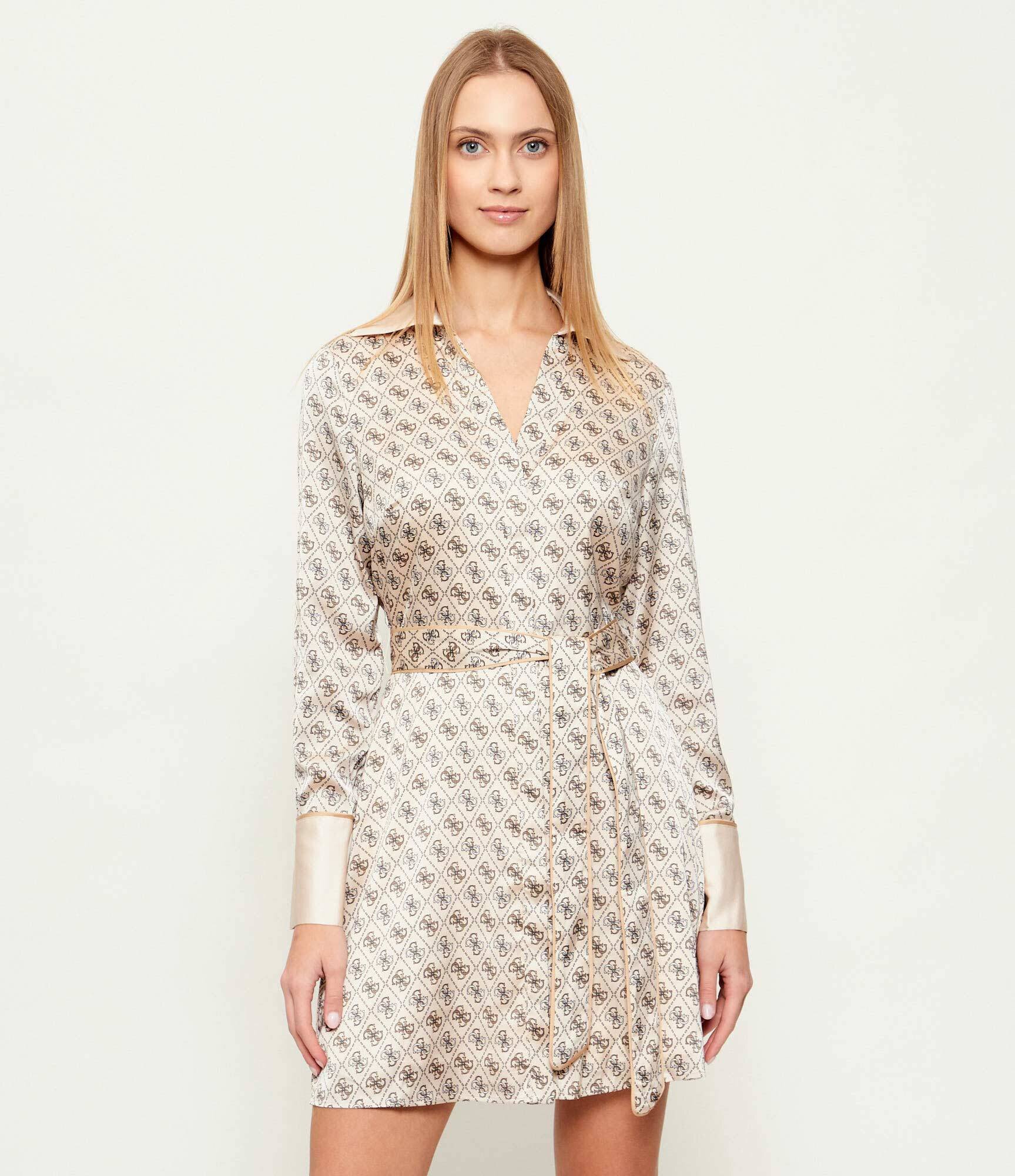 Guess De satin rochie cu cordon BLERTA
