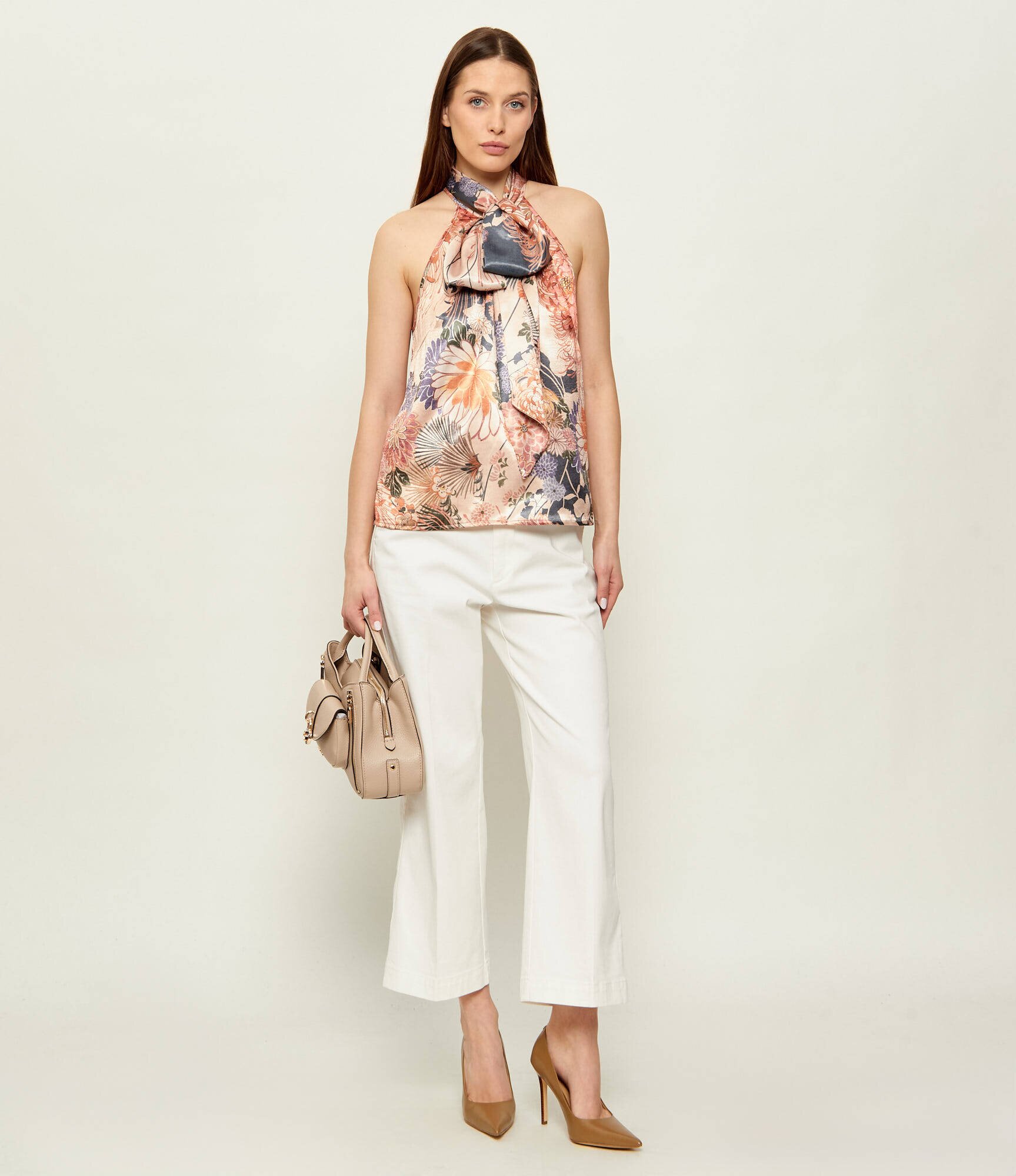 Guess De satin top + șal | regular fit