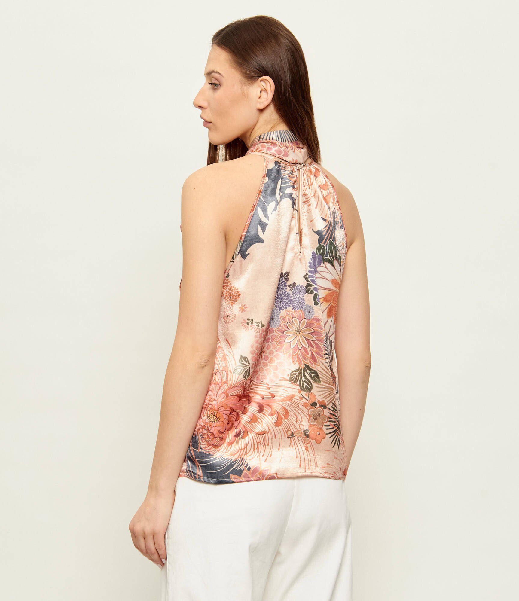 Guess De satin top + șal | regular fit