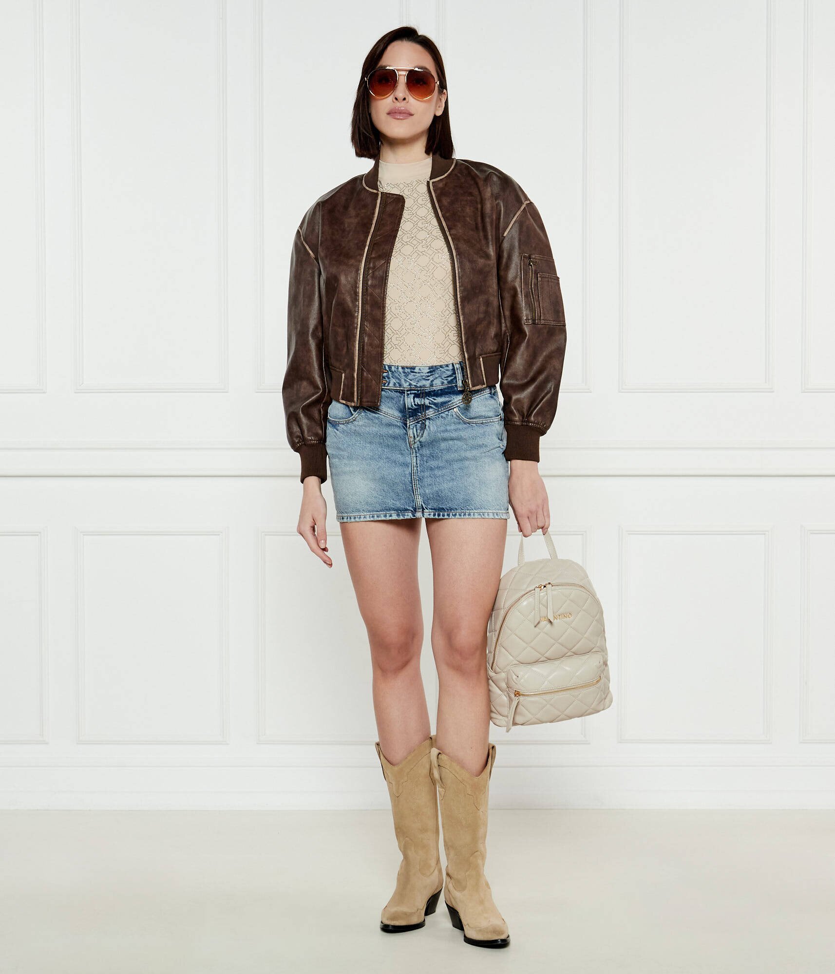 Guess Geacă bomber ANGELIQUE | Regular Fit