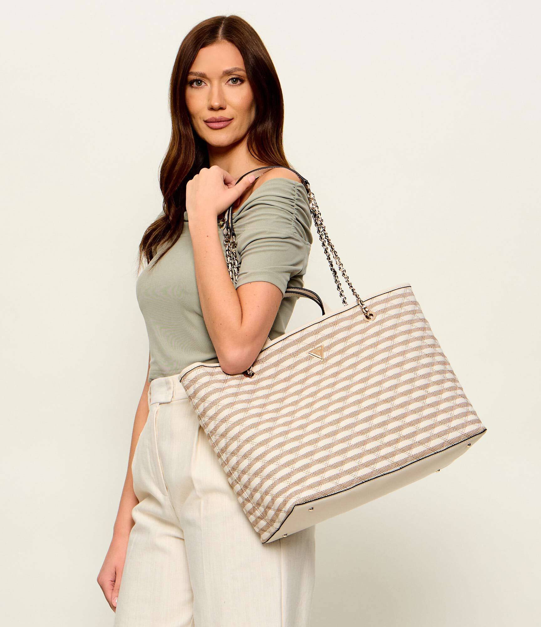 Guess Geantă shopper 2 în 1 GIULLY II