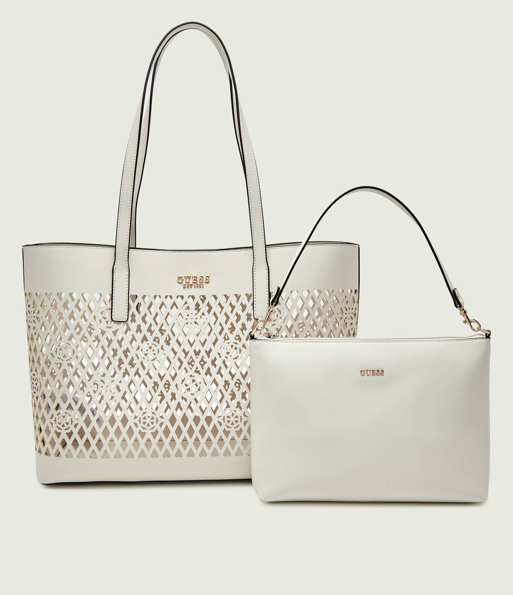 Guess Geantă shopper 2 în 1 LETTY