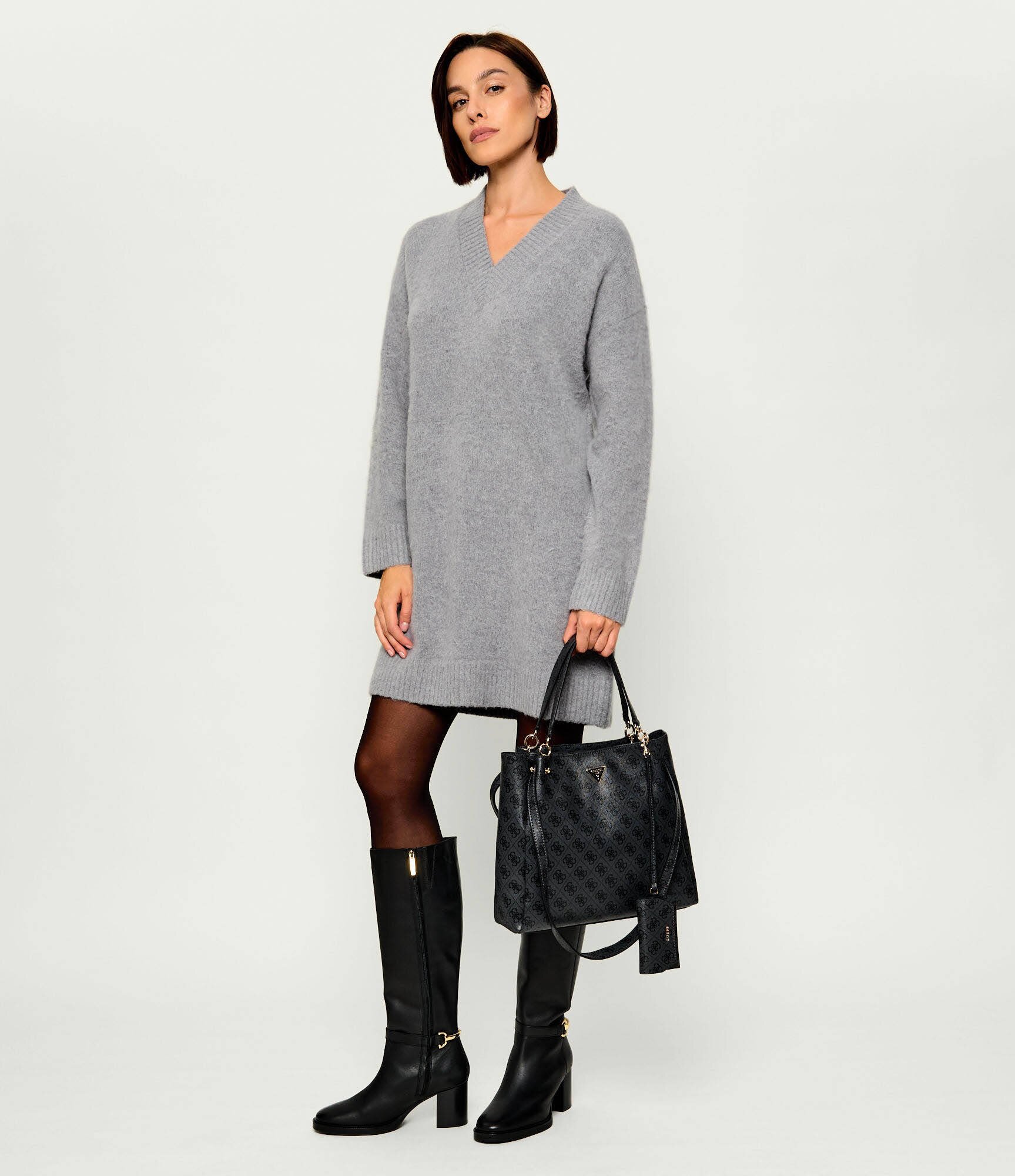 Guess Geantă shopper + borsetă Lorella