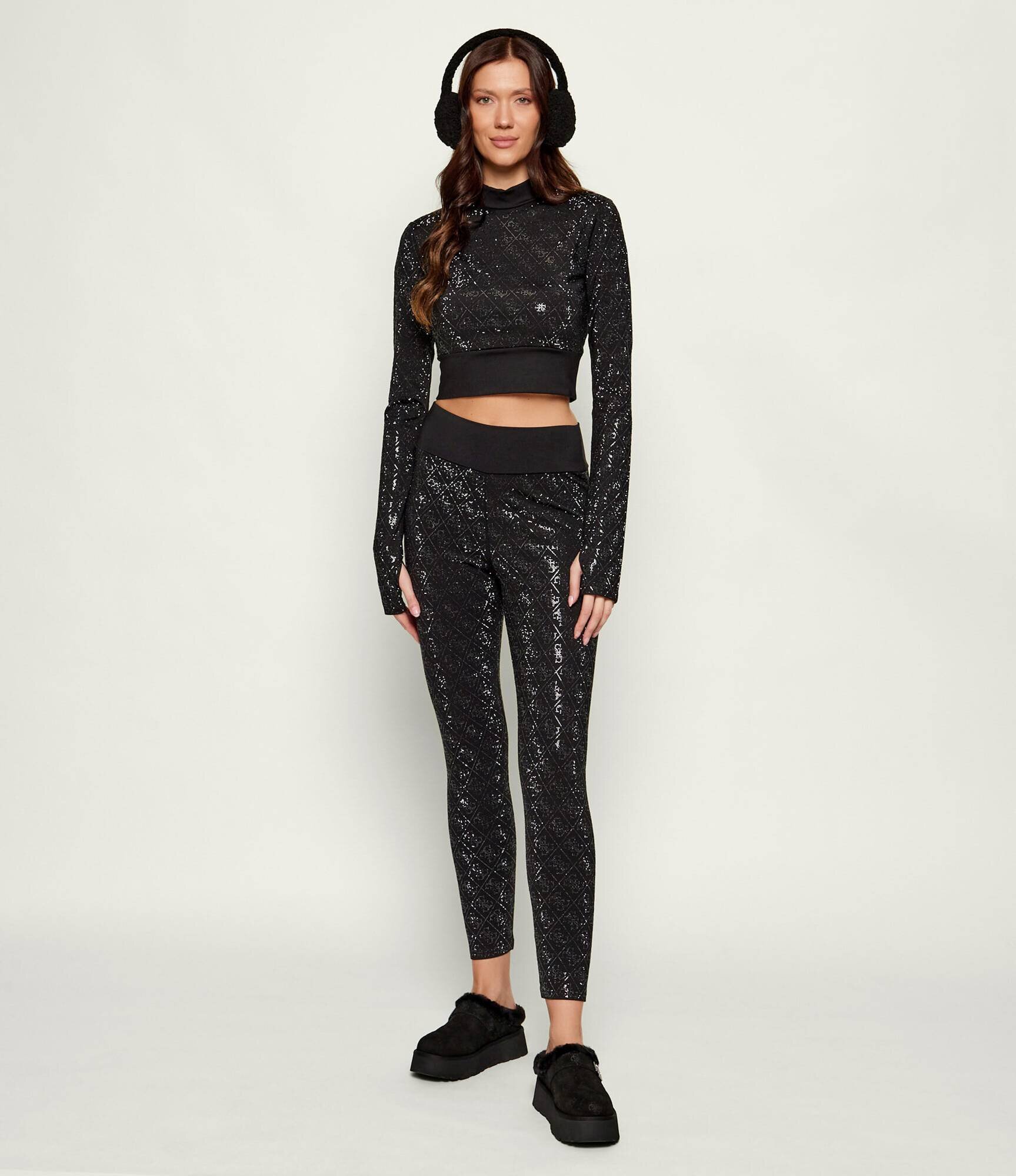Guess Guler înalt DEBBY | Cropped Fit