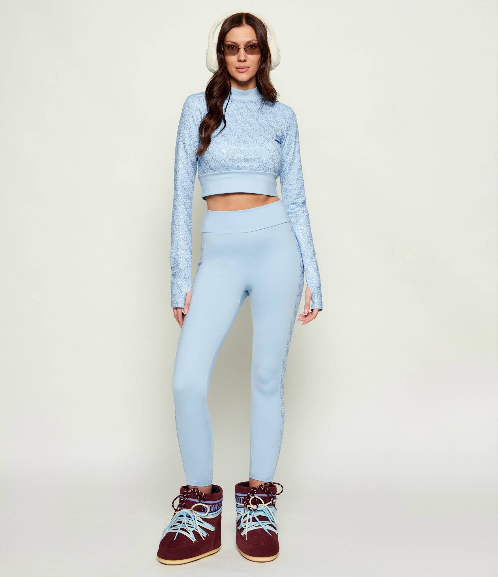 Guess Guler înalt DEBBY | Cropped Fit