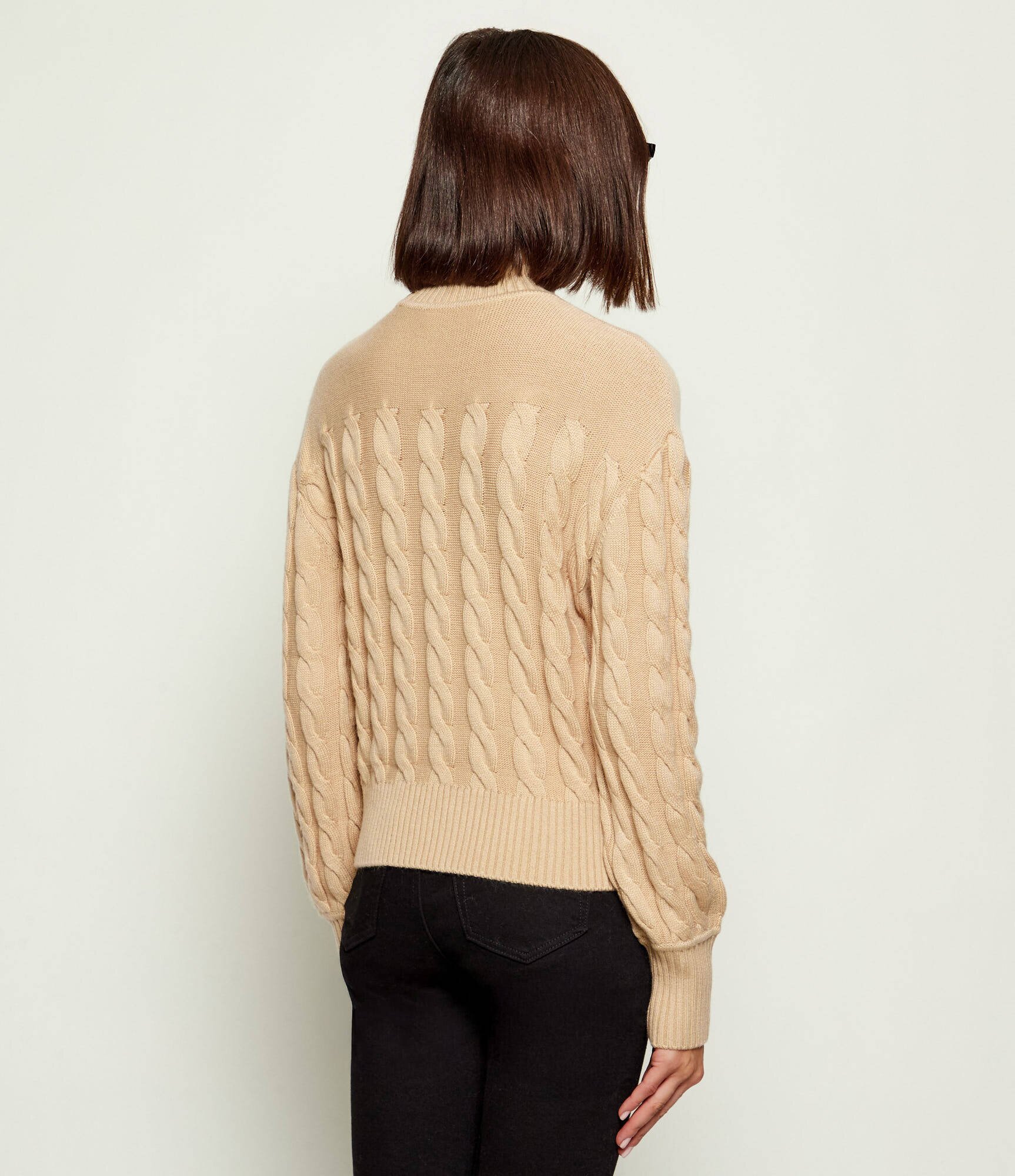 Guess Guler înalt ELSA | regular fit cu adaos de lână