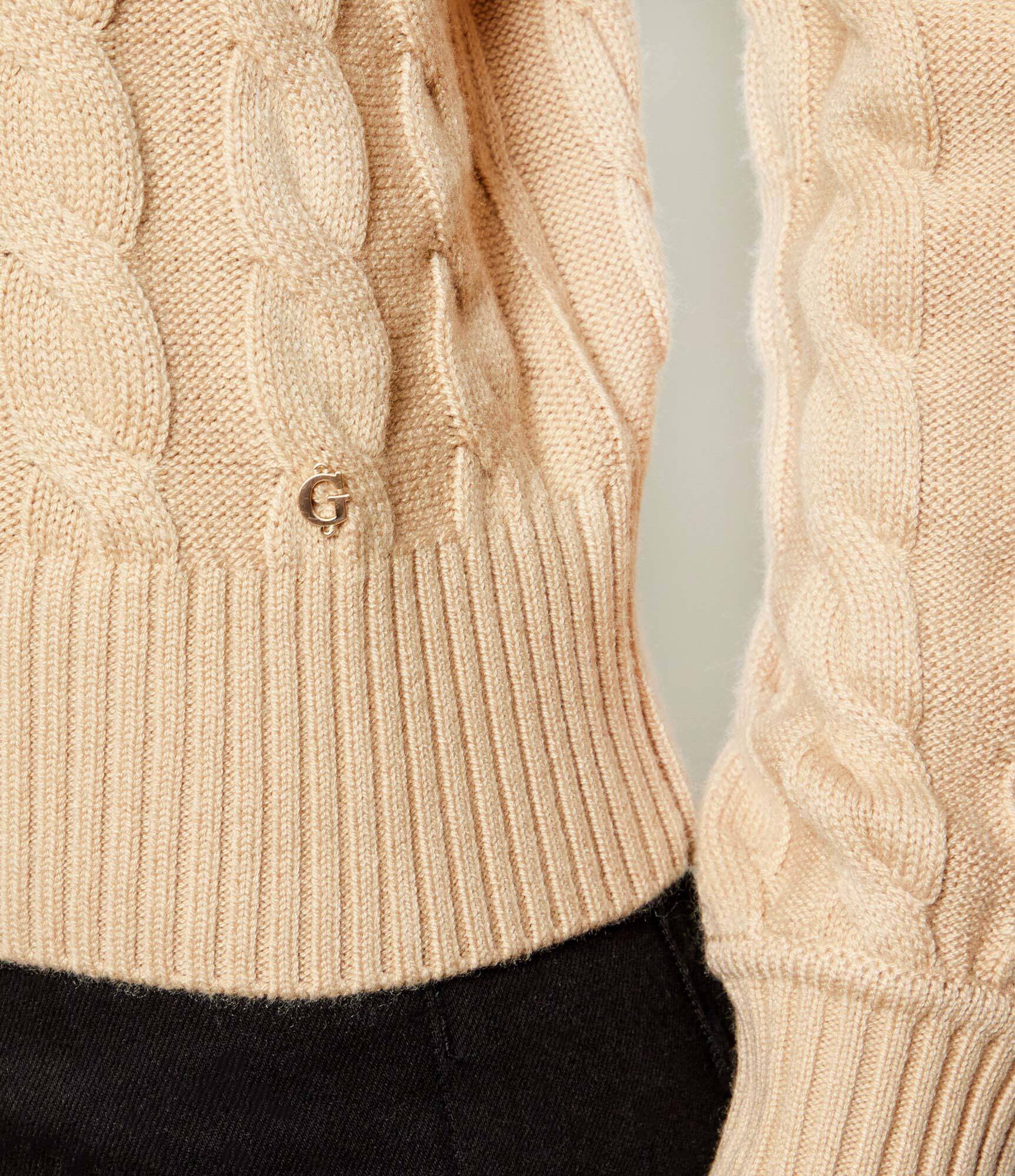 Guess Guler înalt ELSA | regular fit cu adaos de lână