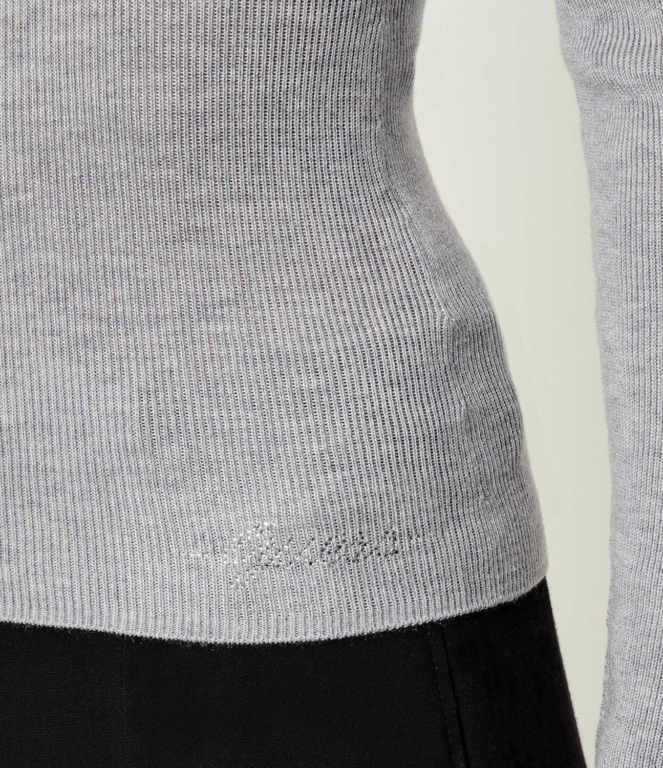 Guess Guler înalt JULIA | Slim Fit cu adaos de lână și cașmir