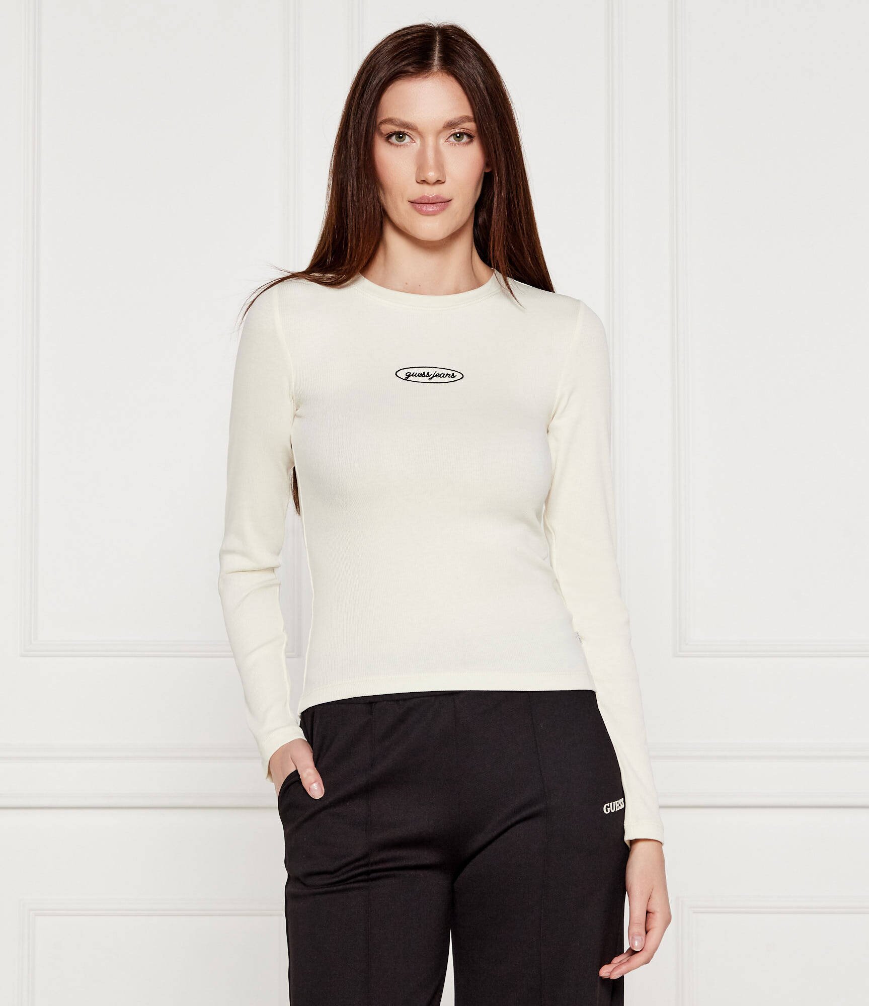 Guess Jeans Bluză EMBRO | Slim Fit