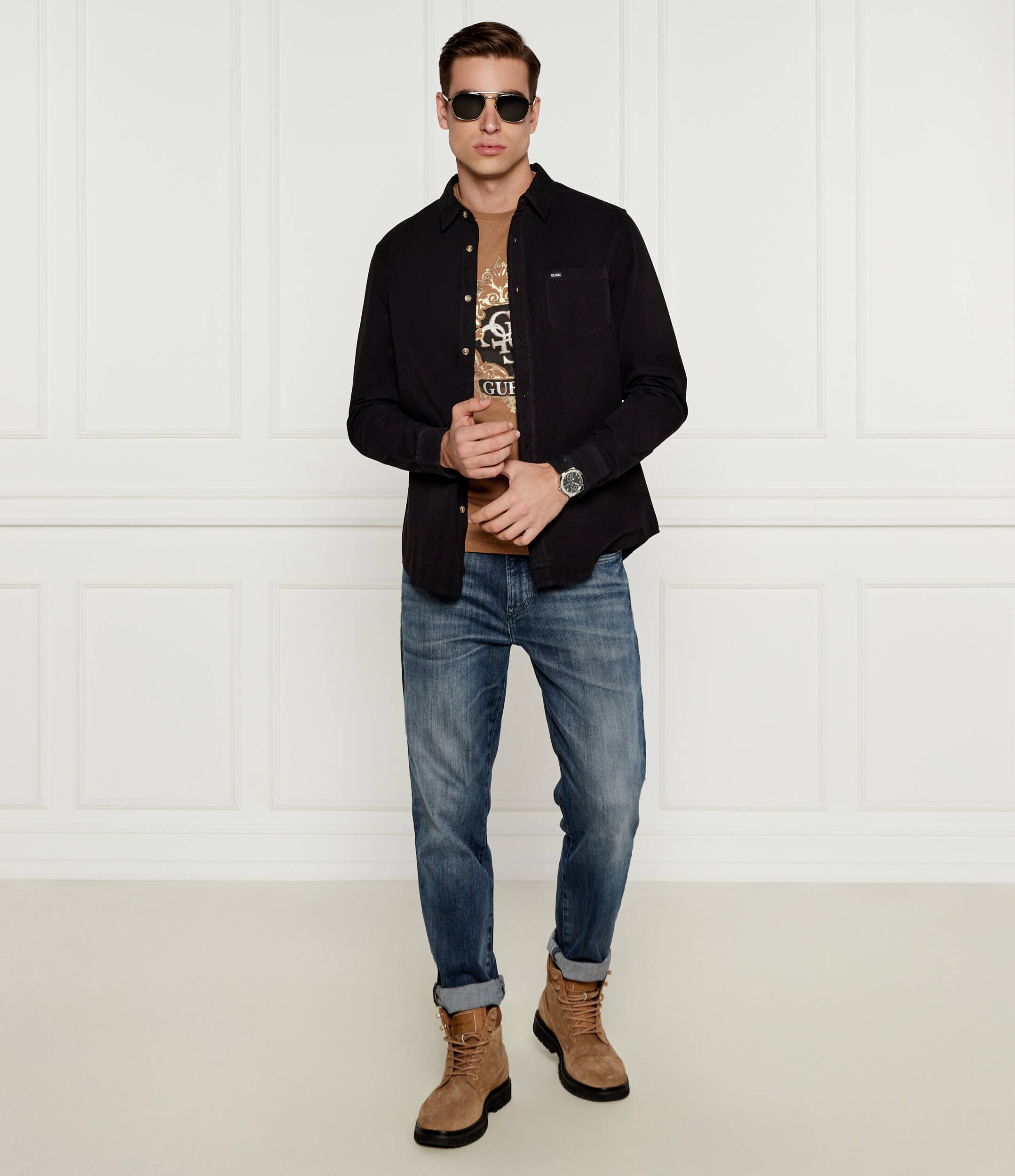 Guess Jeans Cămașă | Slim Fit