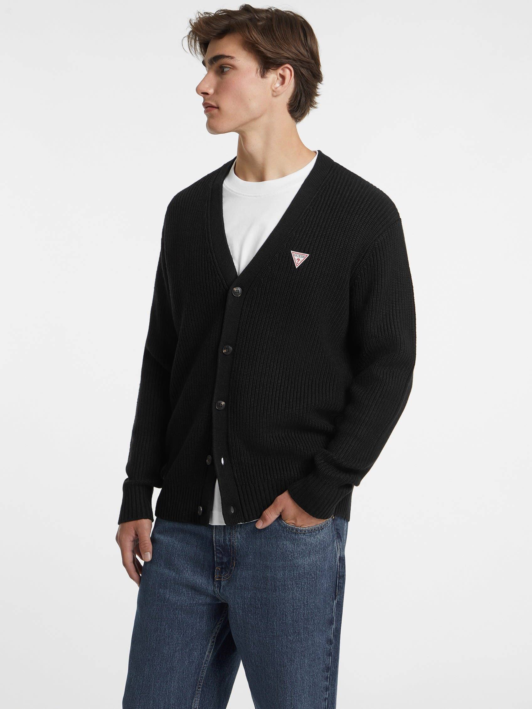 Guess Jeans Cardigan CARDI | Regular Fit cu adaos de lână