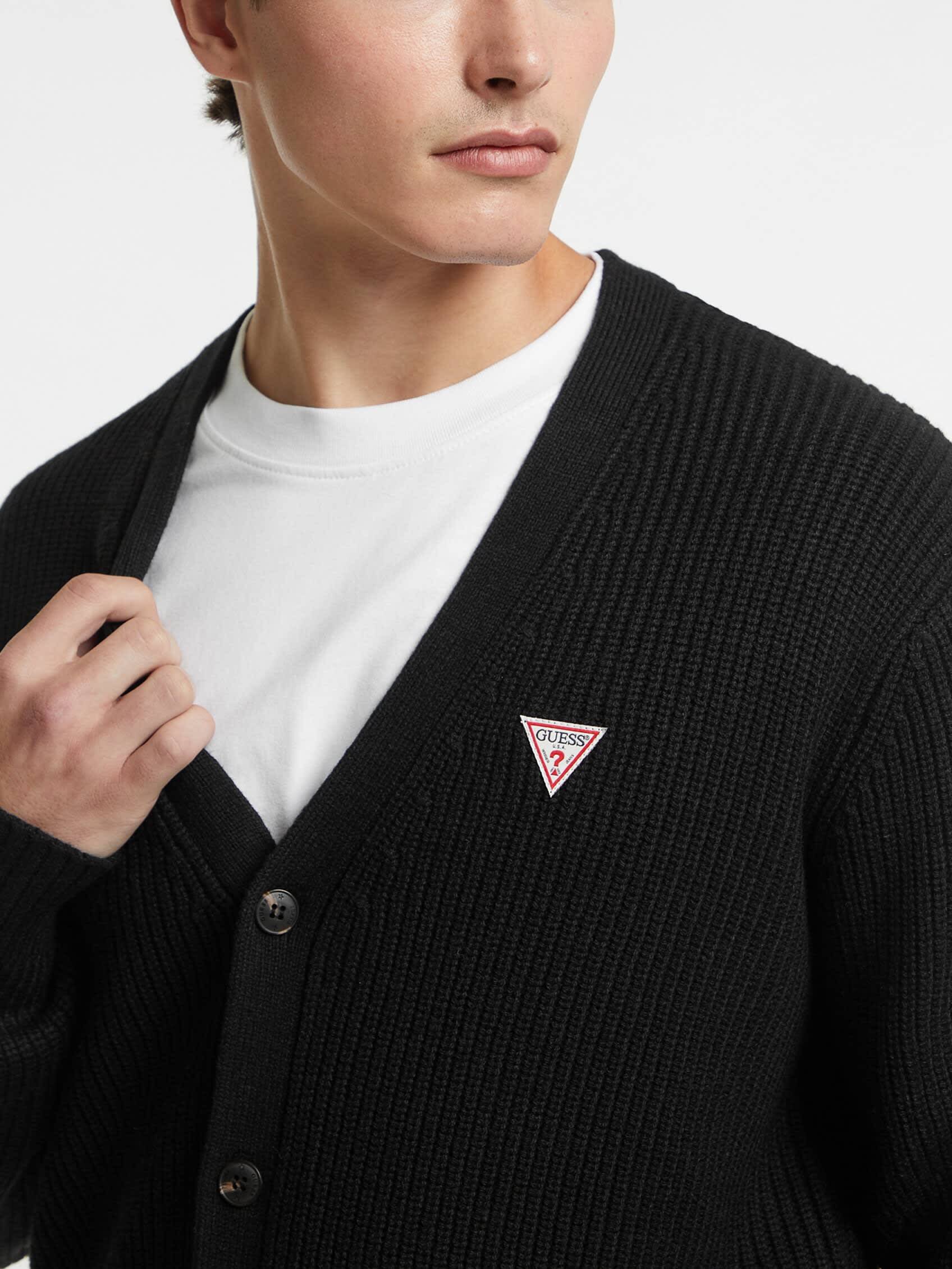 Guess Jeans Cardigan CARDI | Regular Fit cu adaos de lână