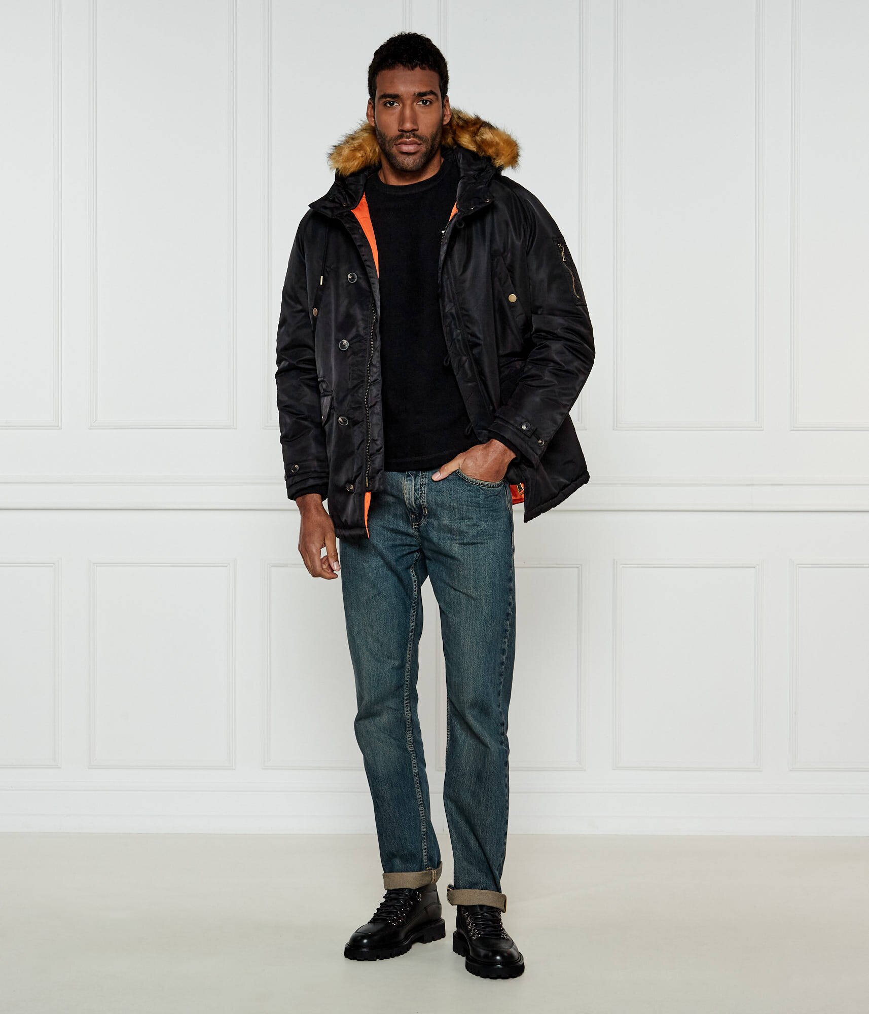 Guess Jeans Geacă | Regular Fit