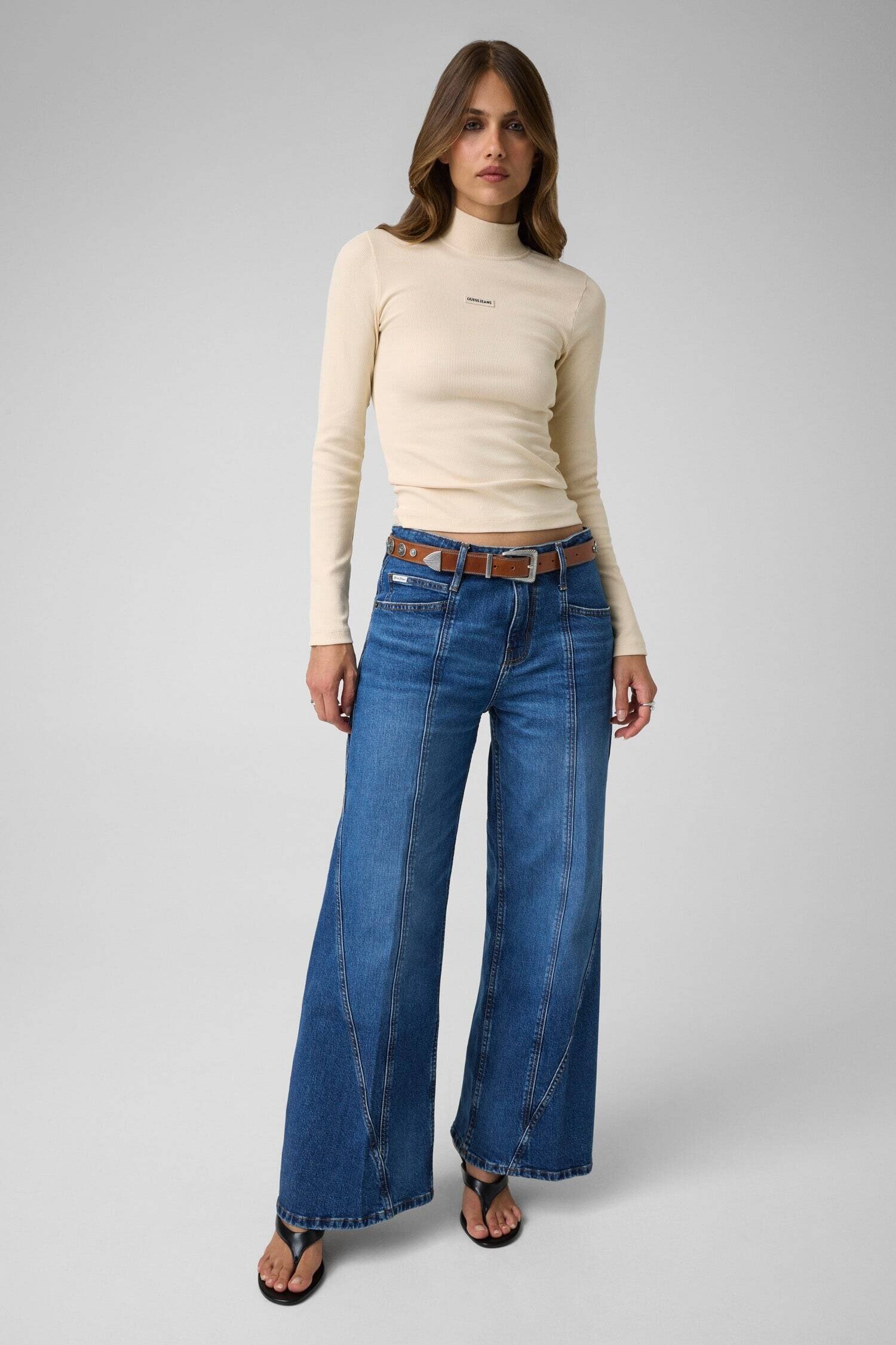 Guess Jeans Guler înalt | Slim Fit