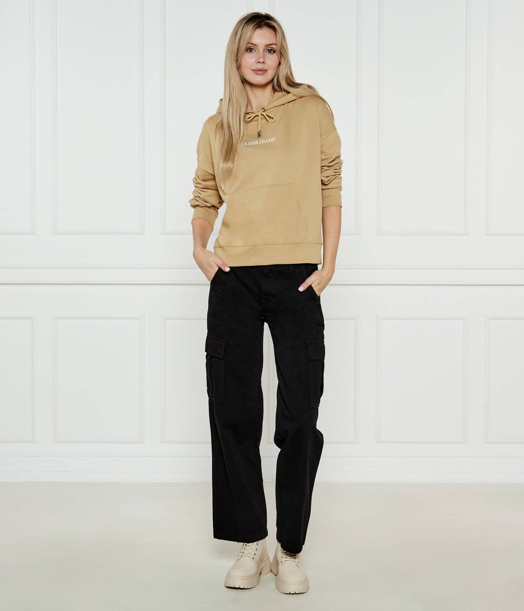 Guess Jeans Hanorac EMBRO | Oversize fit