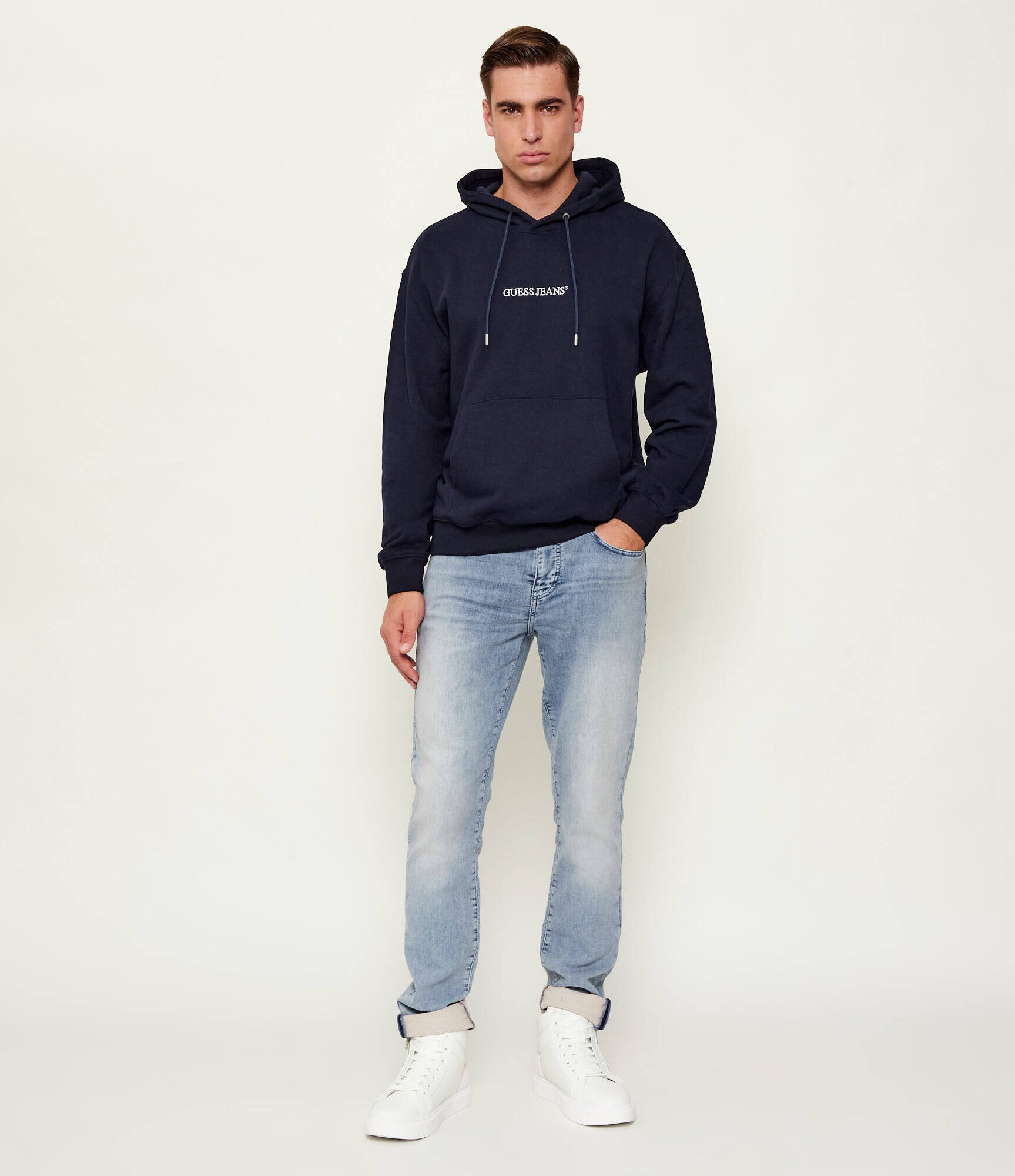 Guess Jeans Hanorac EMBRO | Regular Fit