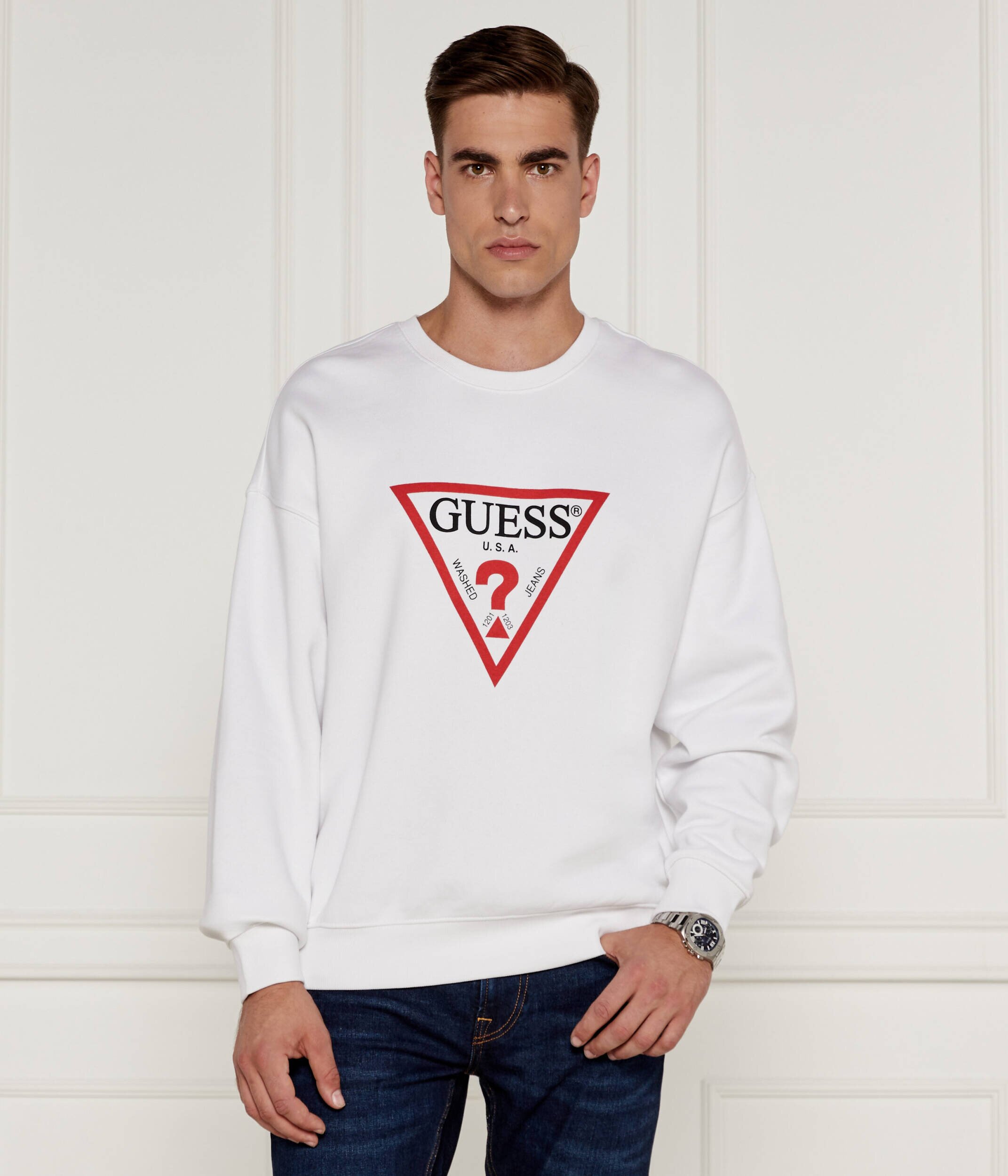 Guess Jeans Hanorac | Oversize fit