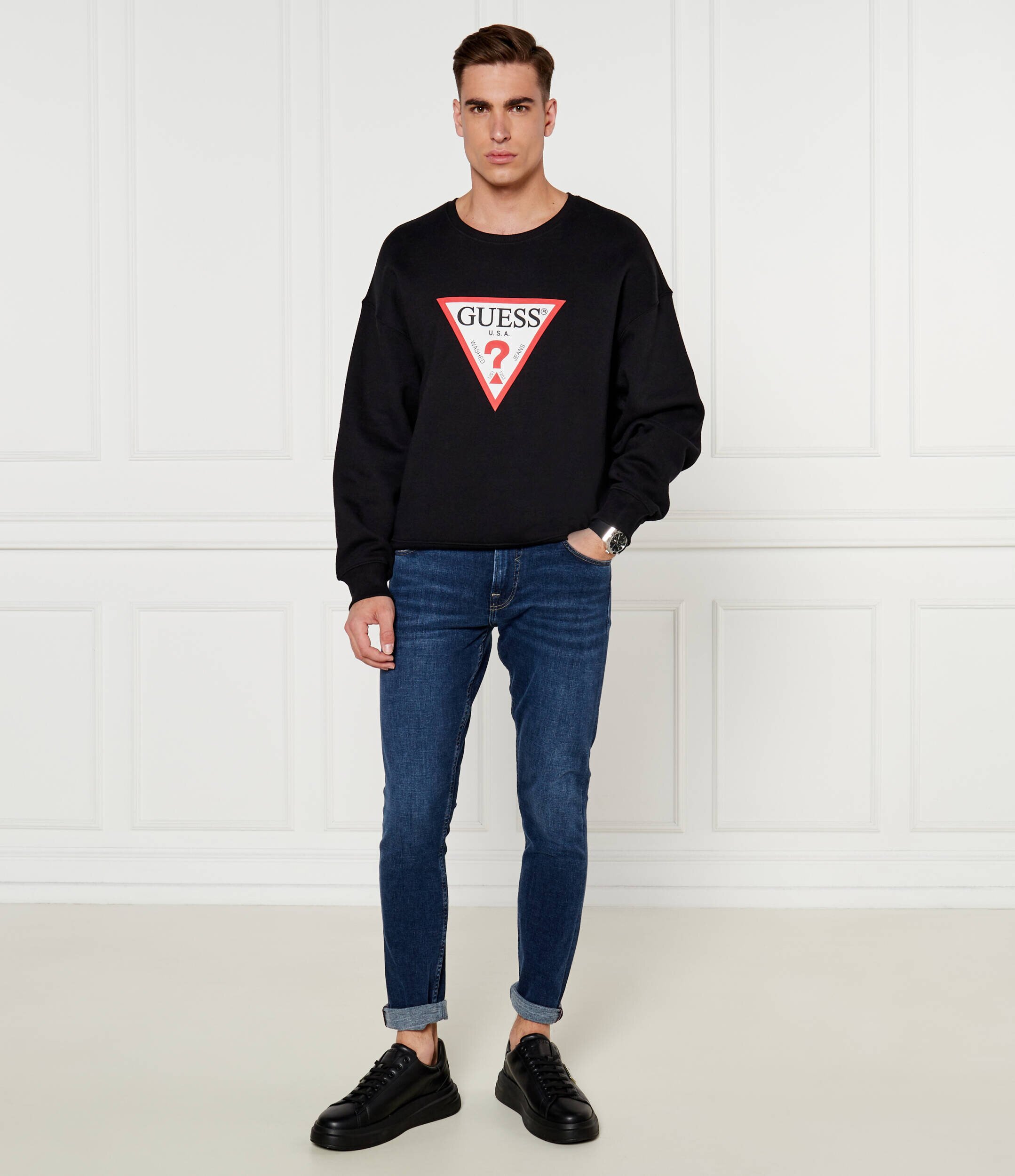 Guess Jeans Hanorac | Oversize fit