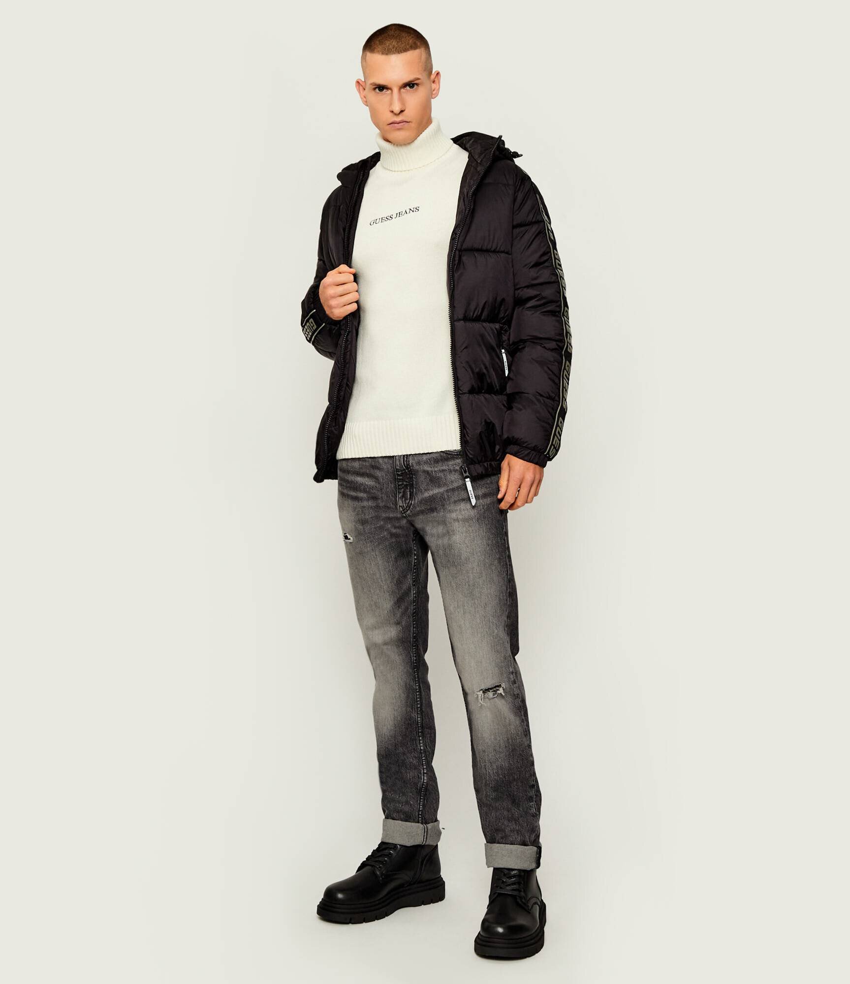 Guess Jeans Maletă | regular fit cu adaos de lână