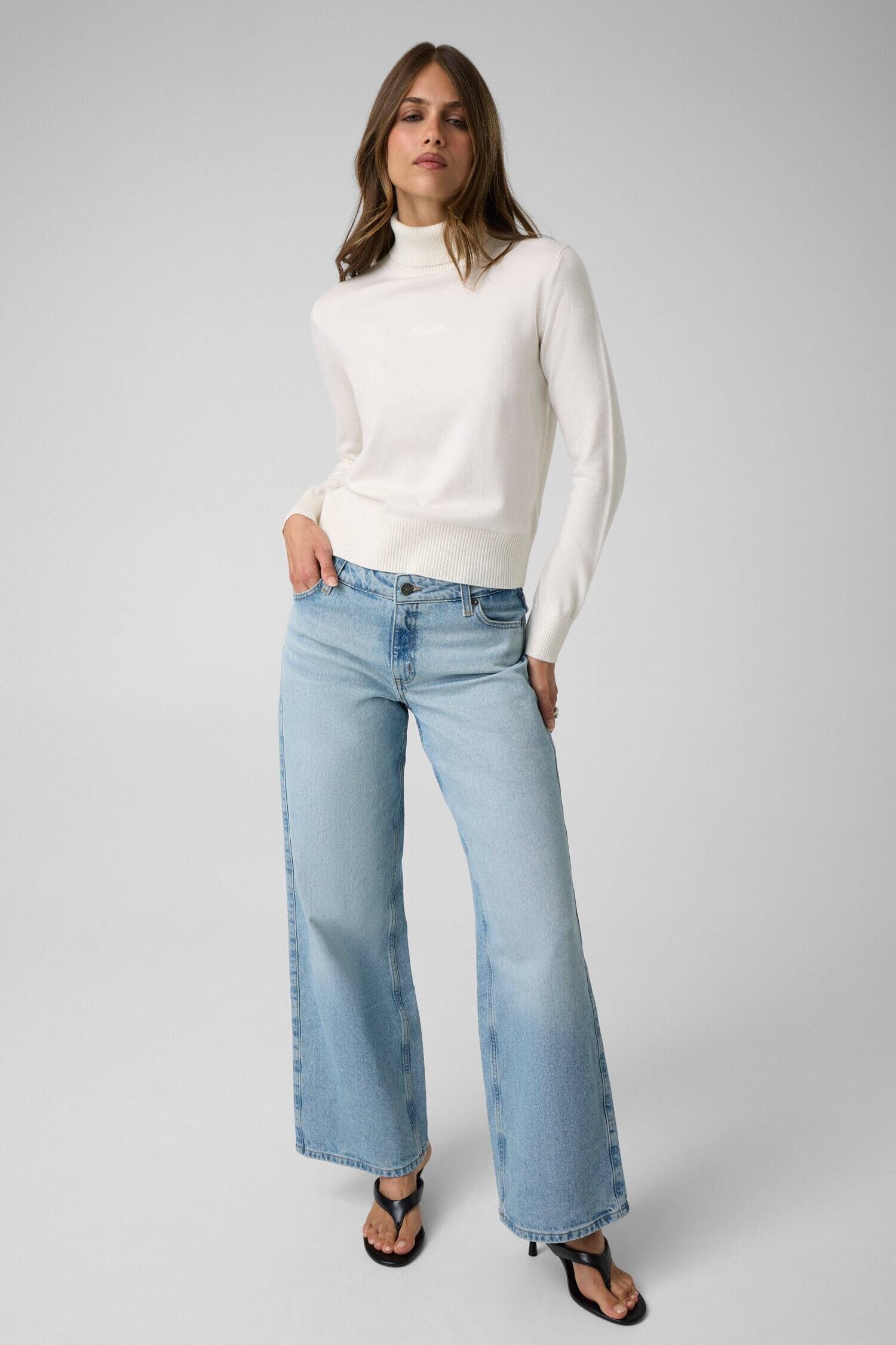 Guess Jeans Maletă | regular fit | cu adaos de mătase și lână