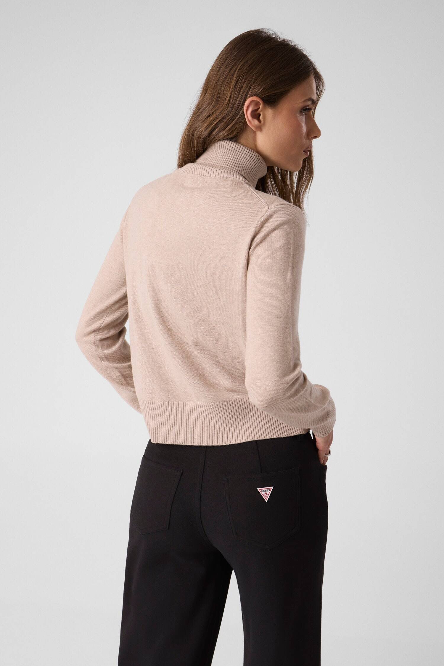 Guess Jeans Maletă | regular fit | cu adaos de mătase și lână