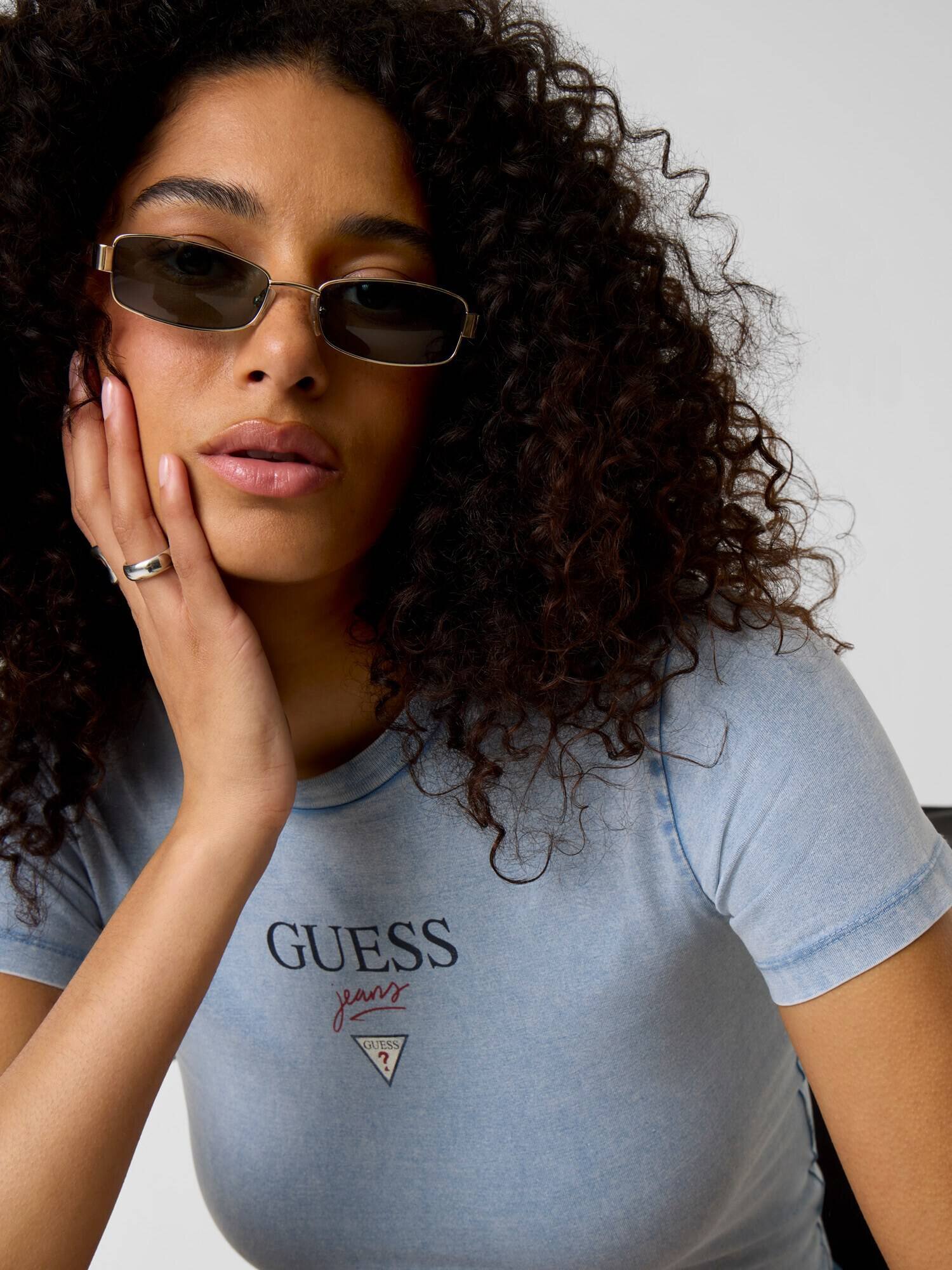 Guess Jeans Tricou Baby Baker | Cropped Fit