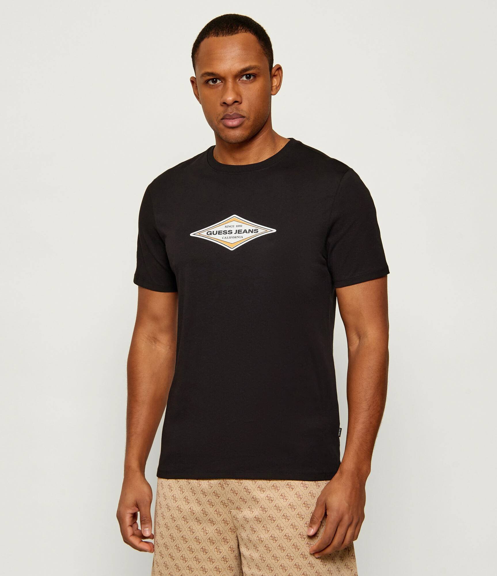 Guess Jeans Tricou DIAMOND | Slim Fit