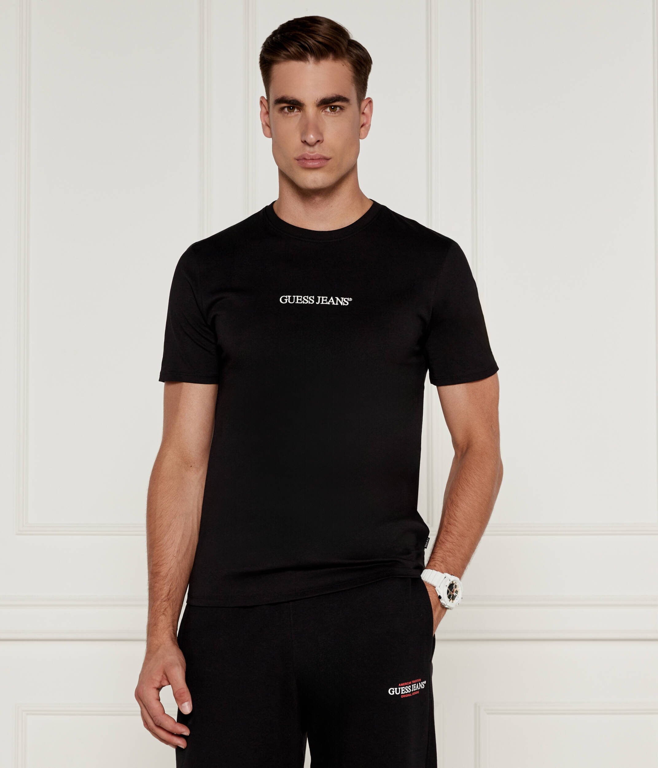 Guess Jeans Tricou Embro | Slim Fit
