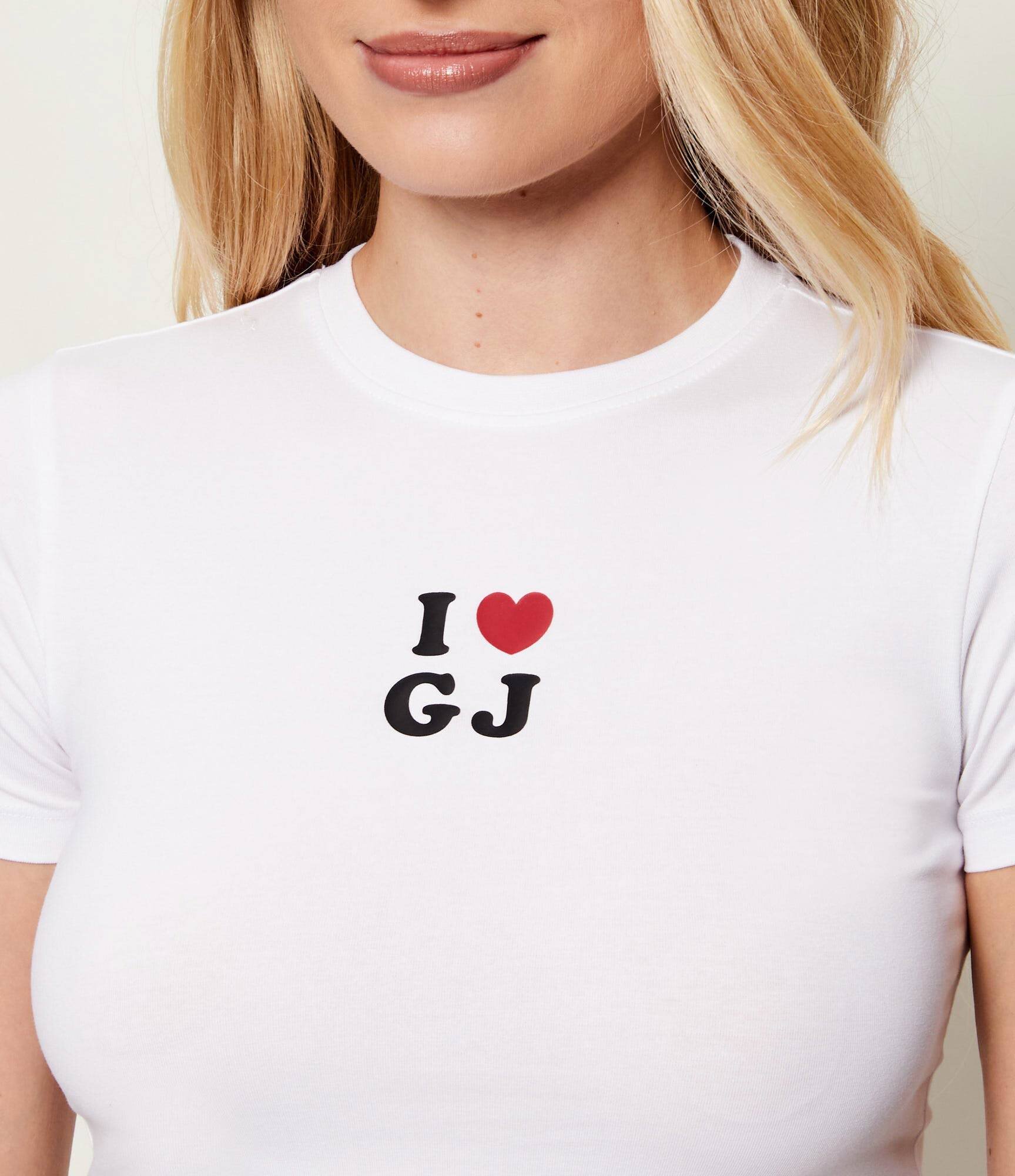 Guess Jeans Tricou I LOVE | Slim Fit