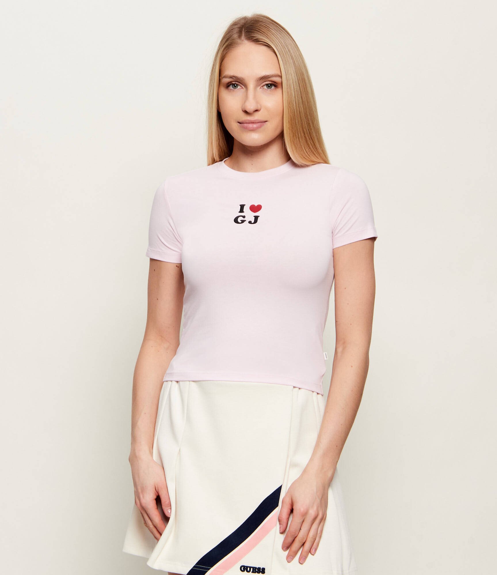 Guess Jeans Tricou I LOVE | Slim Fit