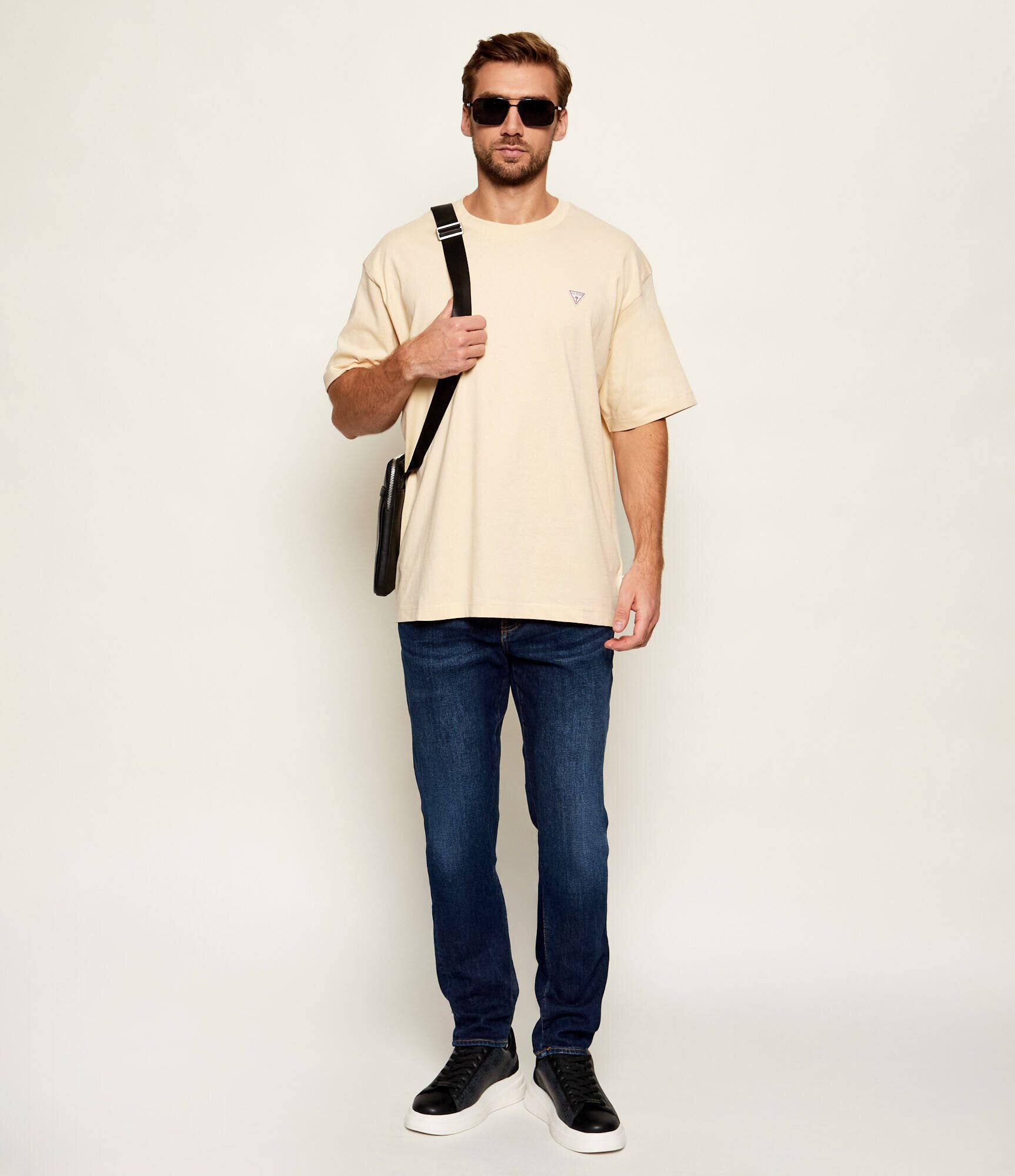Guess Jeans Tricou | Oversize fit