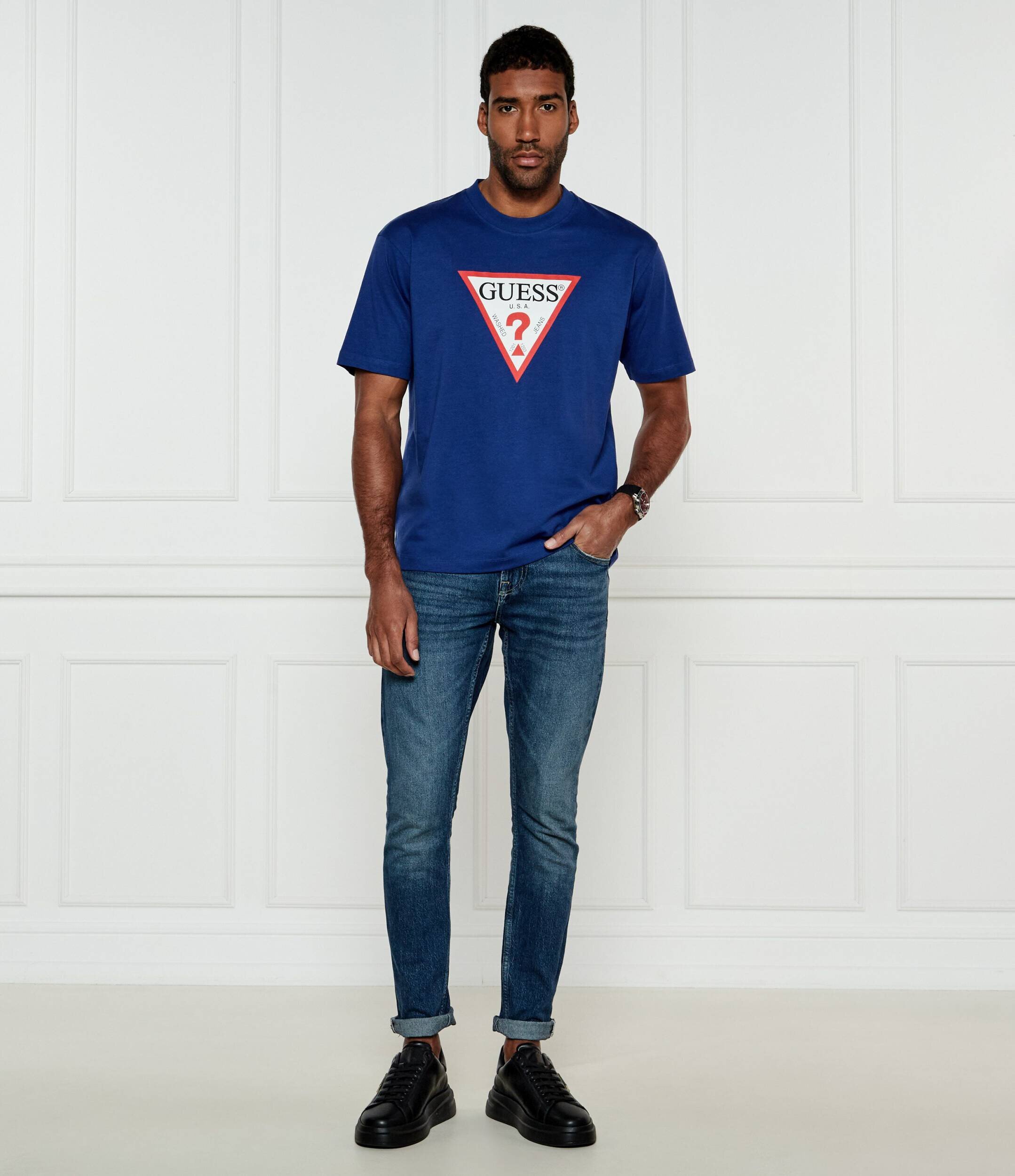 Guess Jeans Tricou | Oversize fit