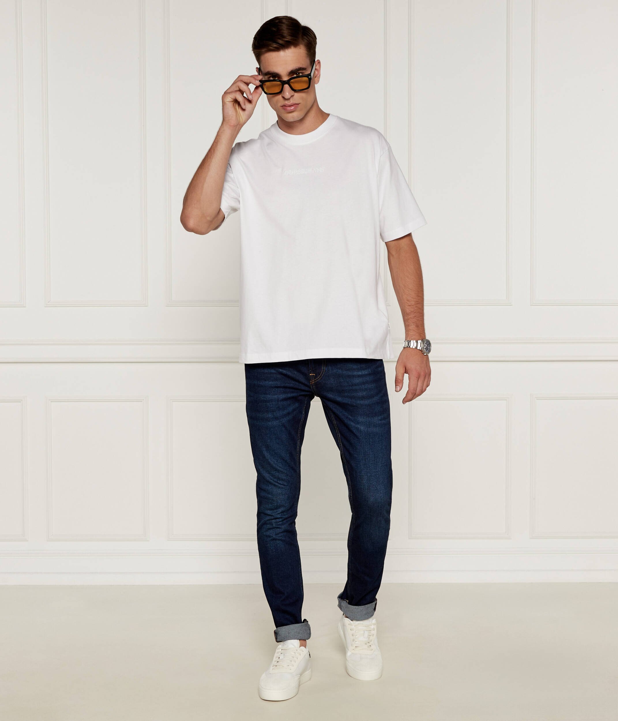 Guess Jeans Tricou | Oversize fit