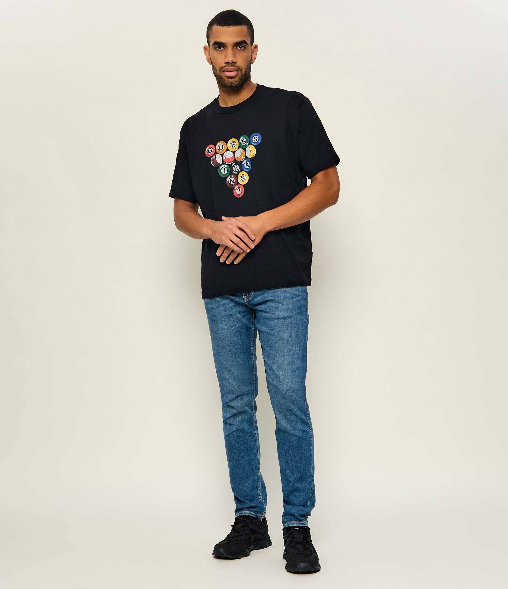 Guess Jeans Tricou Pool Ball | Oversize fit