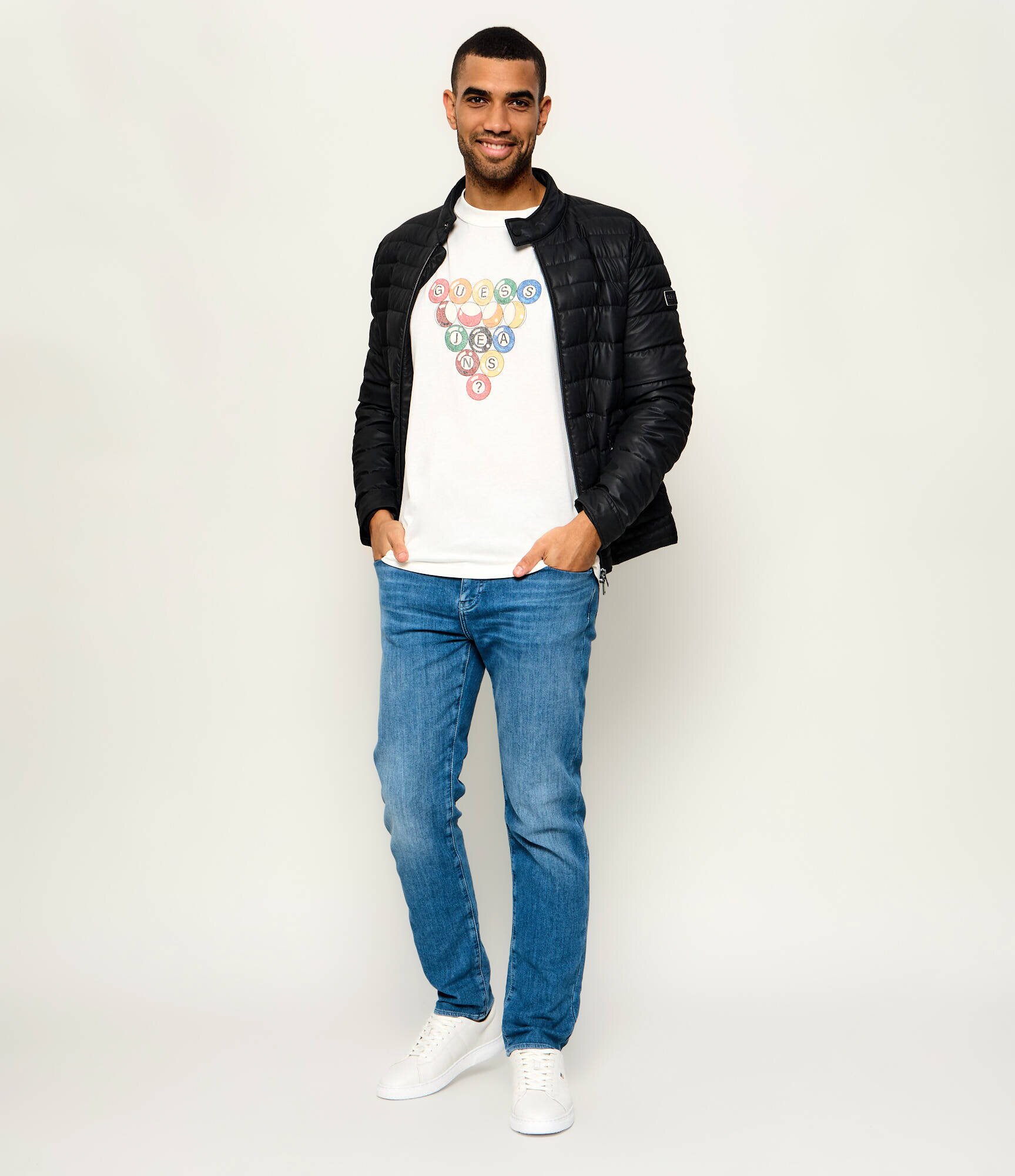 Guess Jeans Tricou Pool Ball | Oversize fit