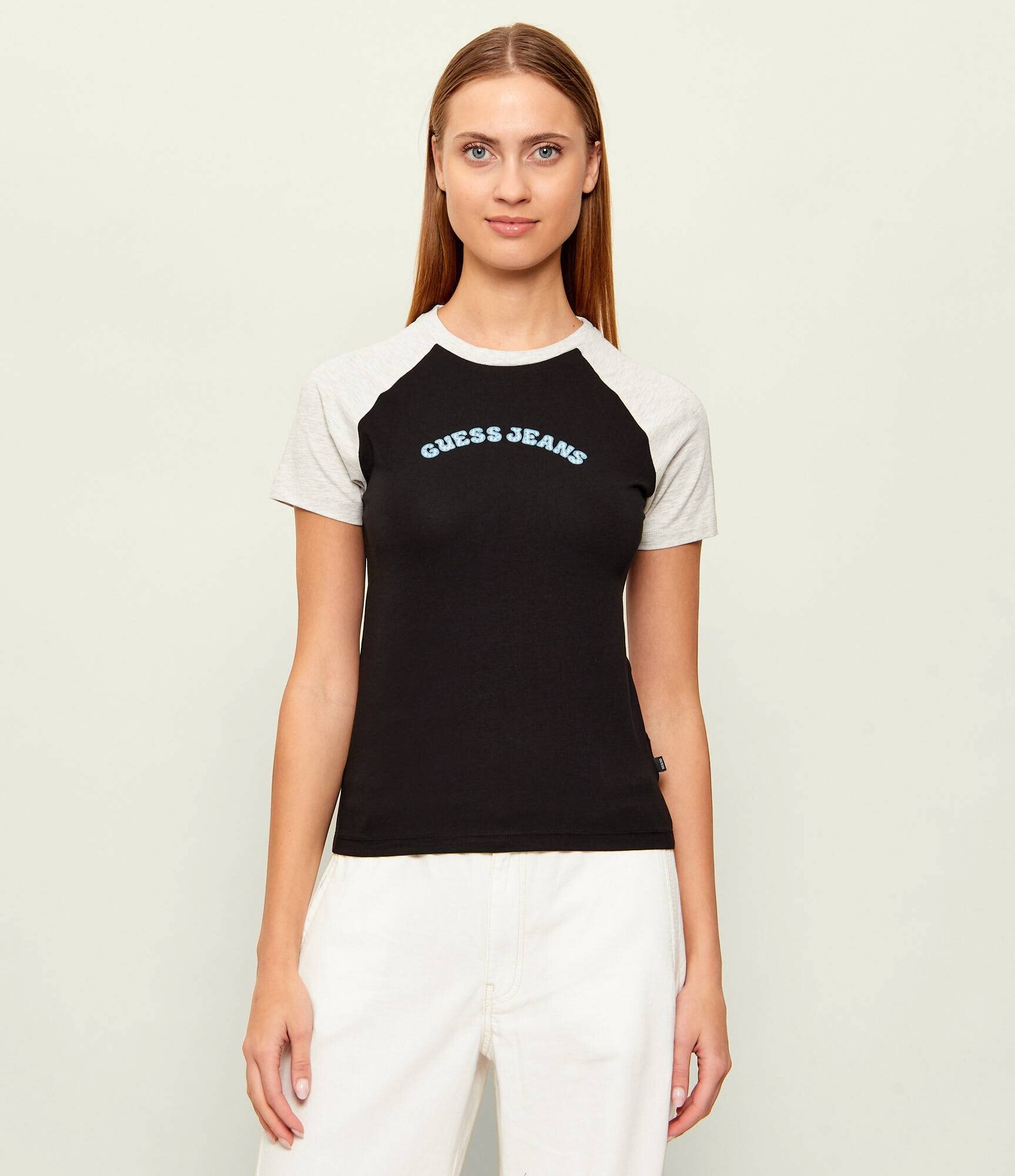 Guess Jeans Tricou RAGLAN | Slim Fit