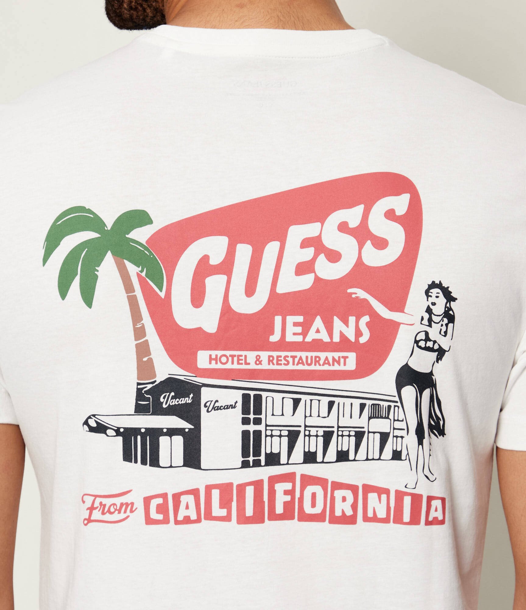 Guess Jeans Tricou WEST COAST HOTEL | regular fit