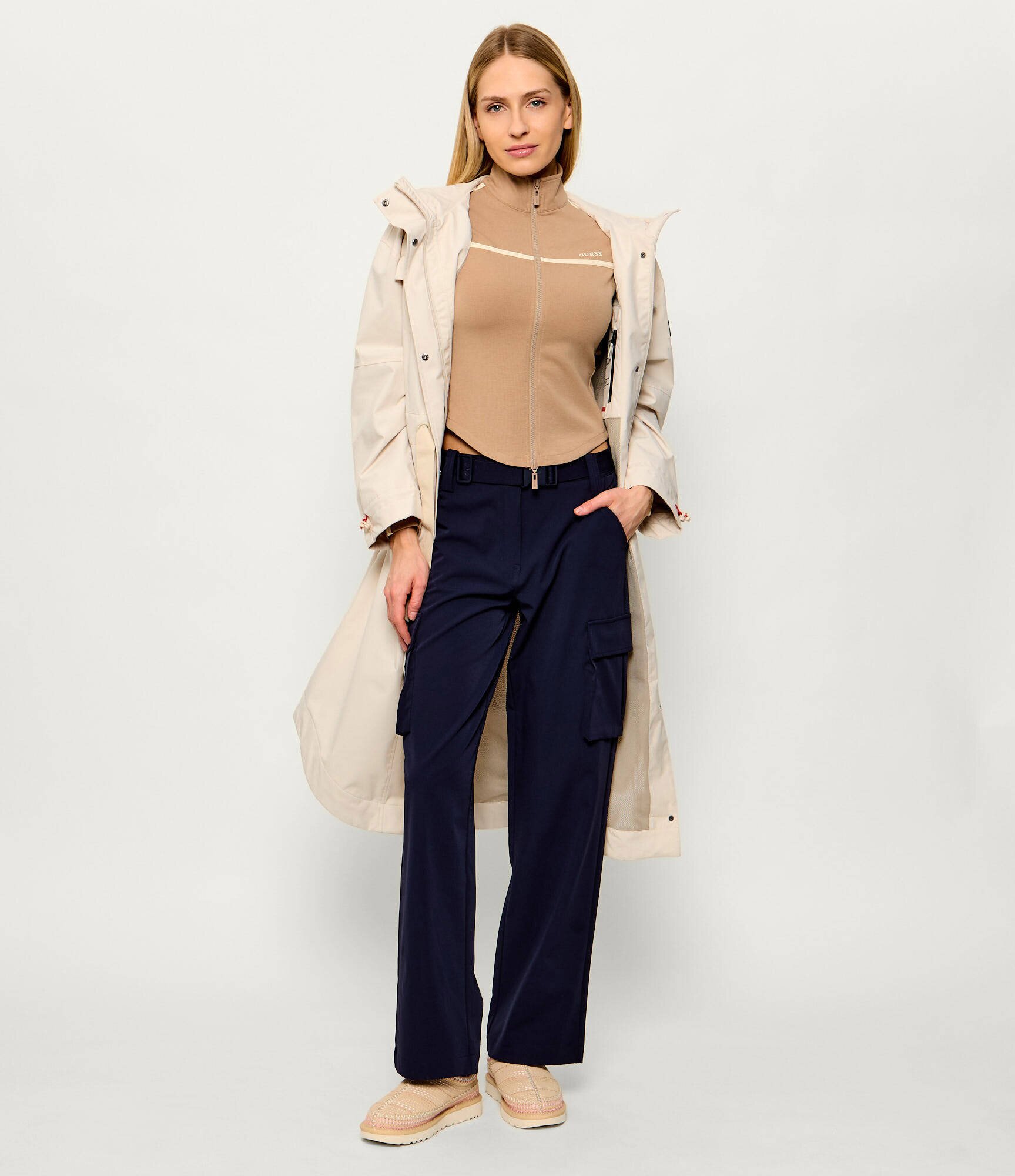 Guess Pantaloni cargo | X North Sails | Relaxed fit | mid rise