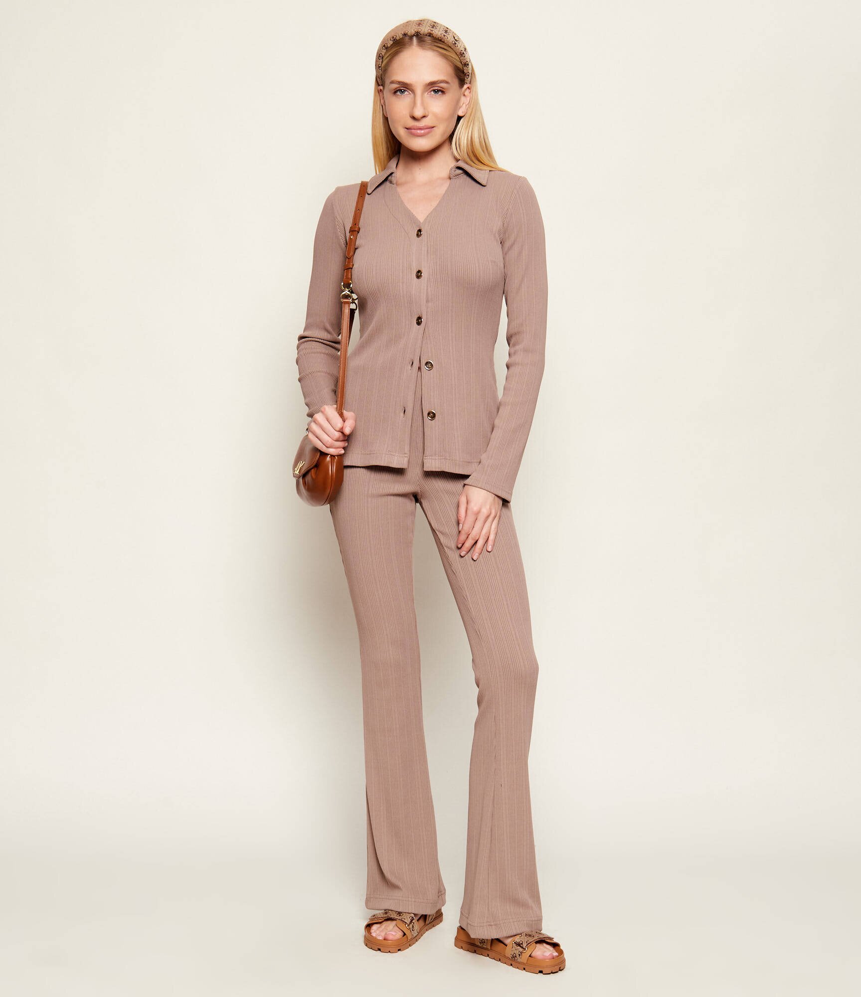 Guess Pantaloni de tricot Belen | flare fit