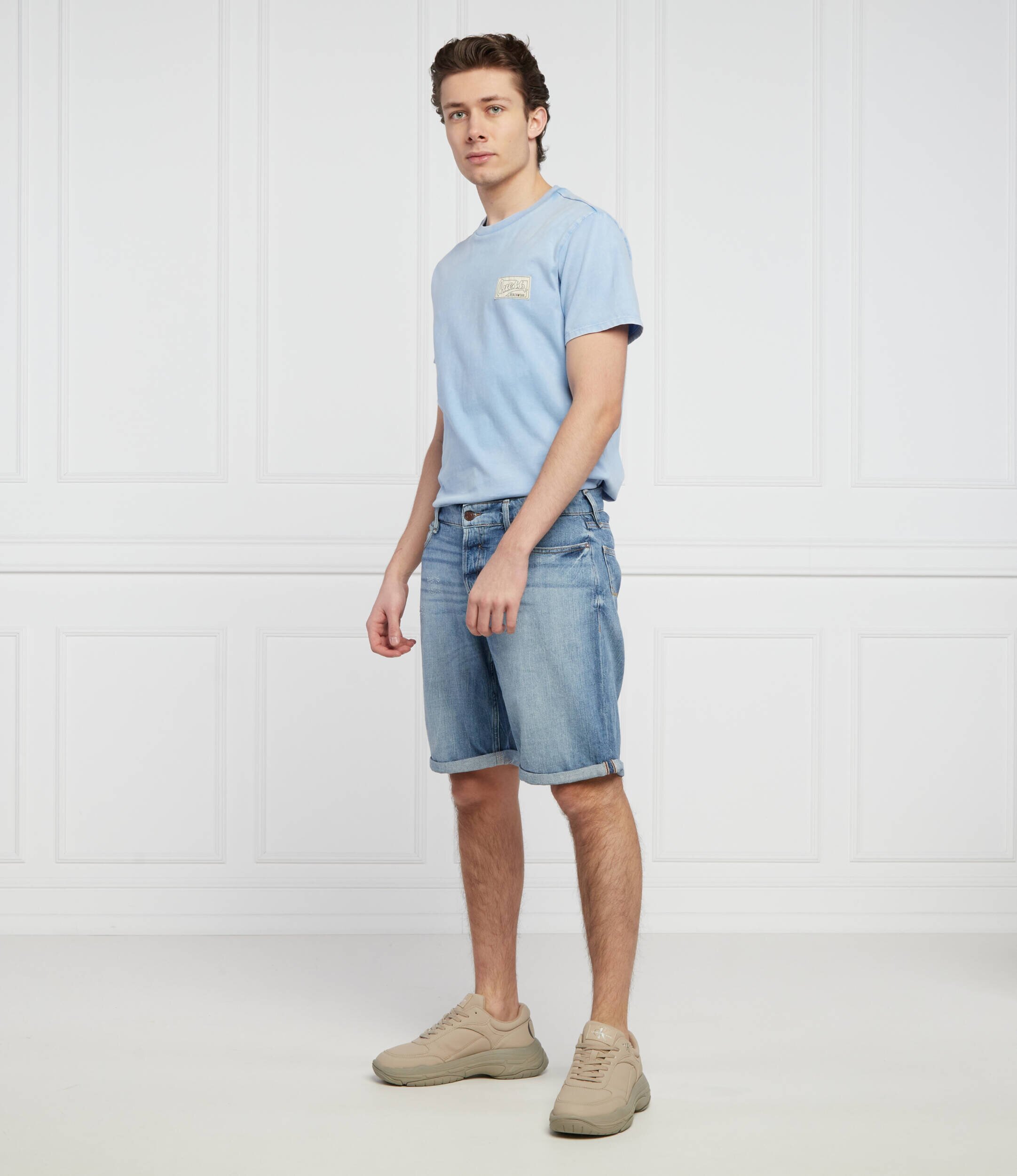 Guess Pantaloni scurți Sonny | Regular Fit | cu adaos de in