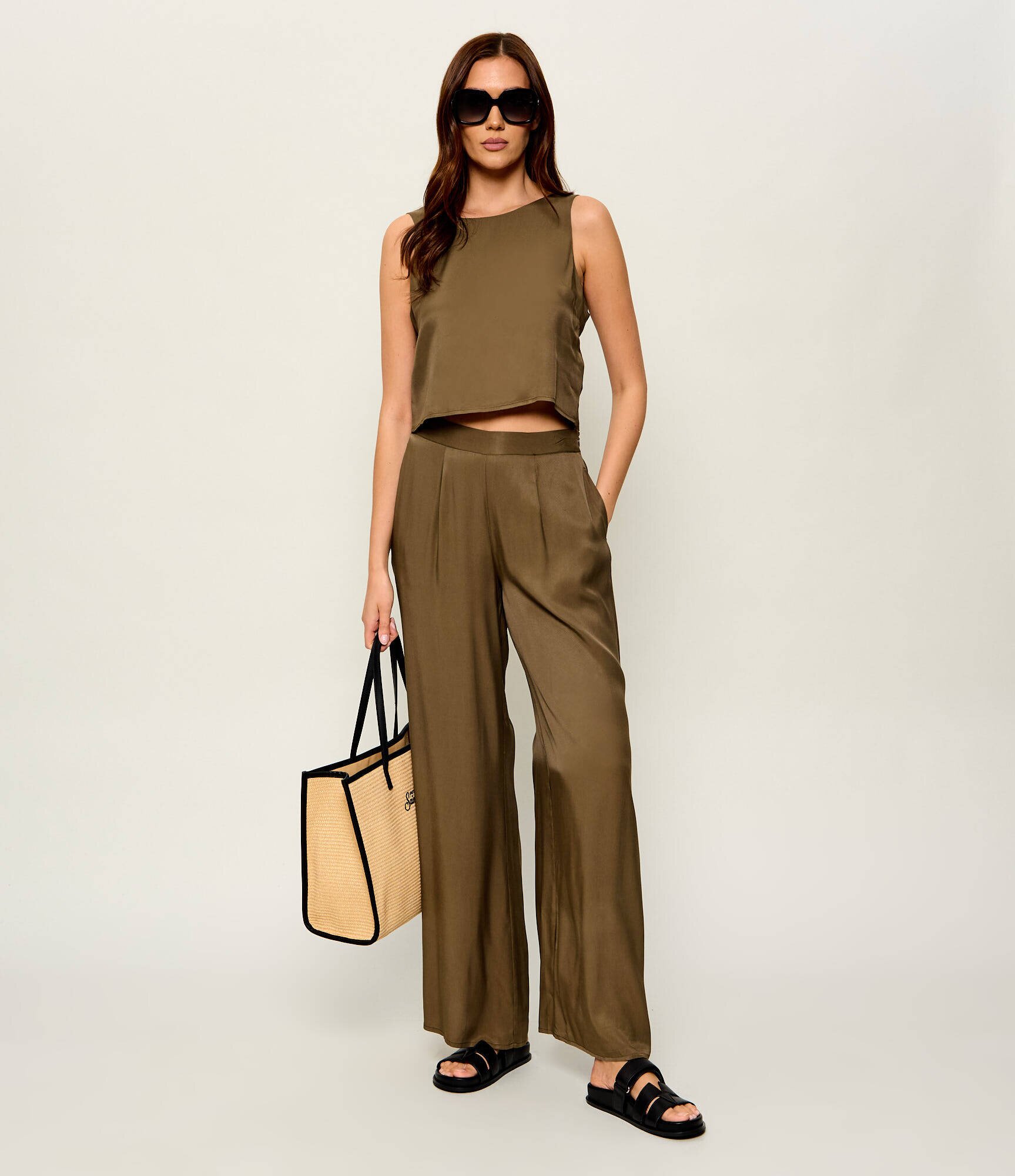 Guess Pantaloni Zoe | Loose fit