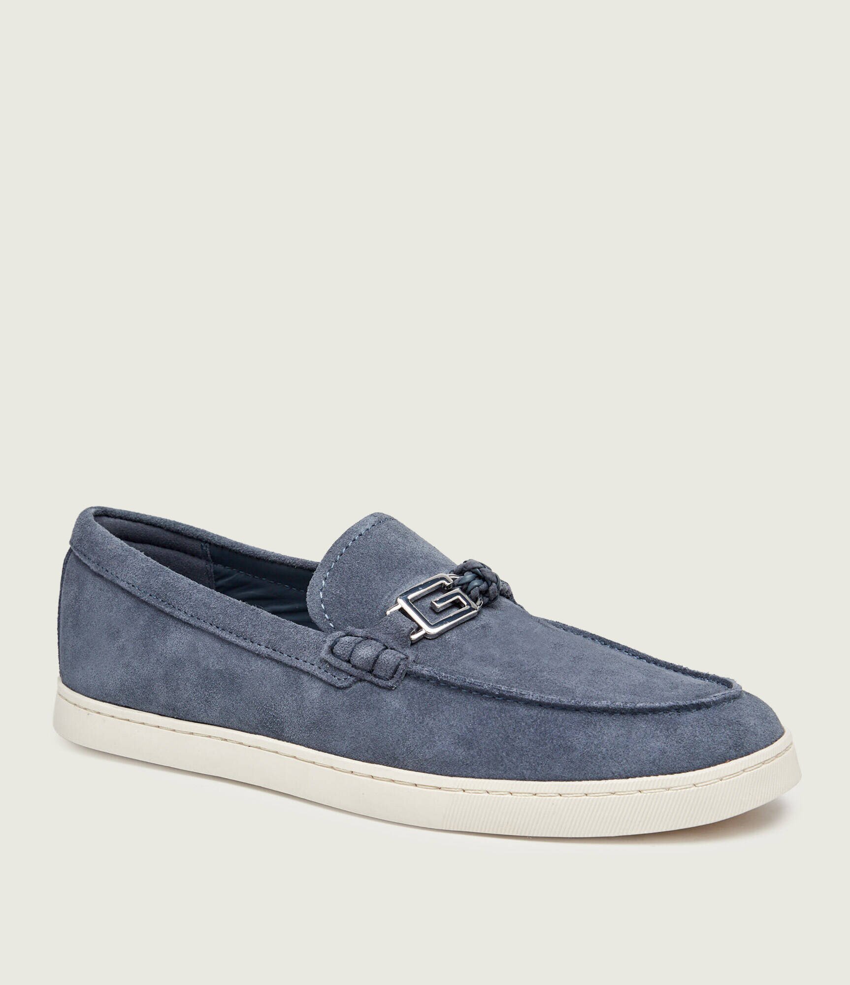 Guess Pantofi loafer HEAWS | piele întoarsă