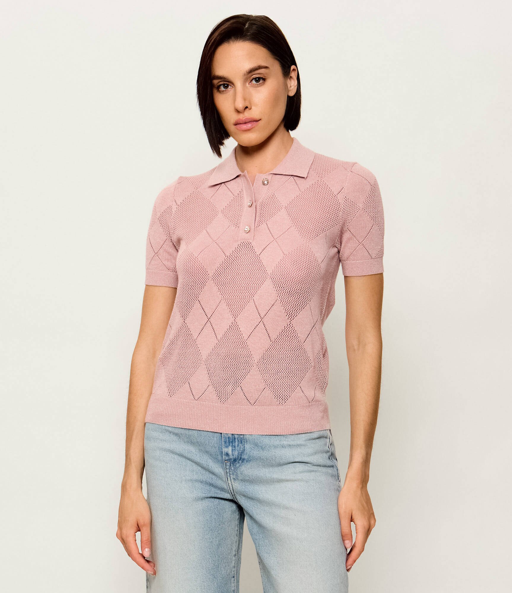 Guess Polo Melody | regular fit cu adaos de lână