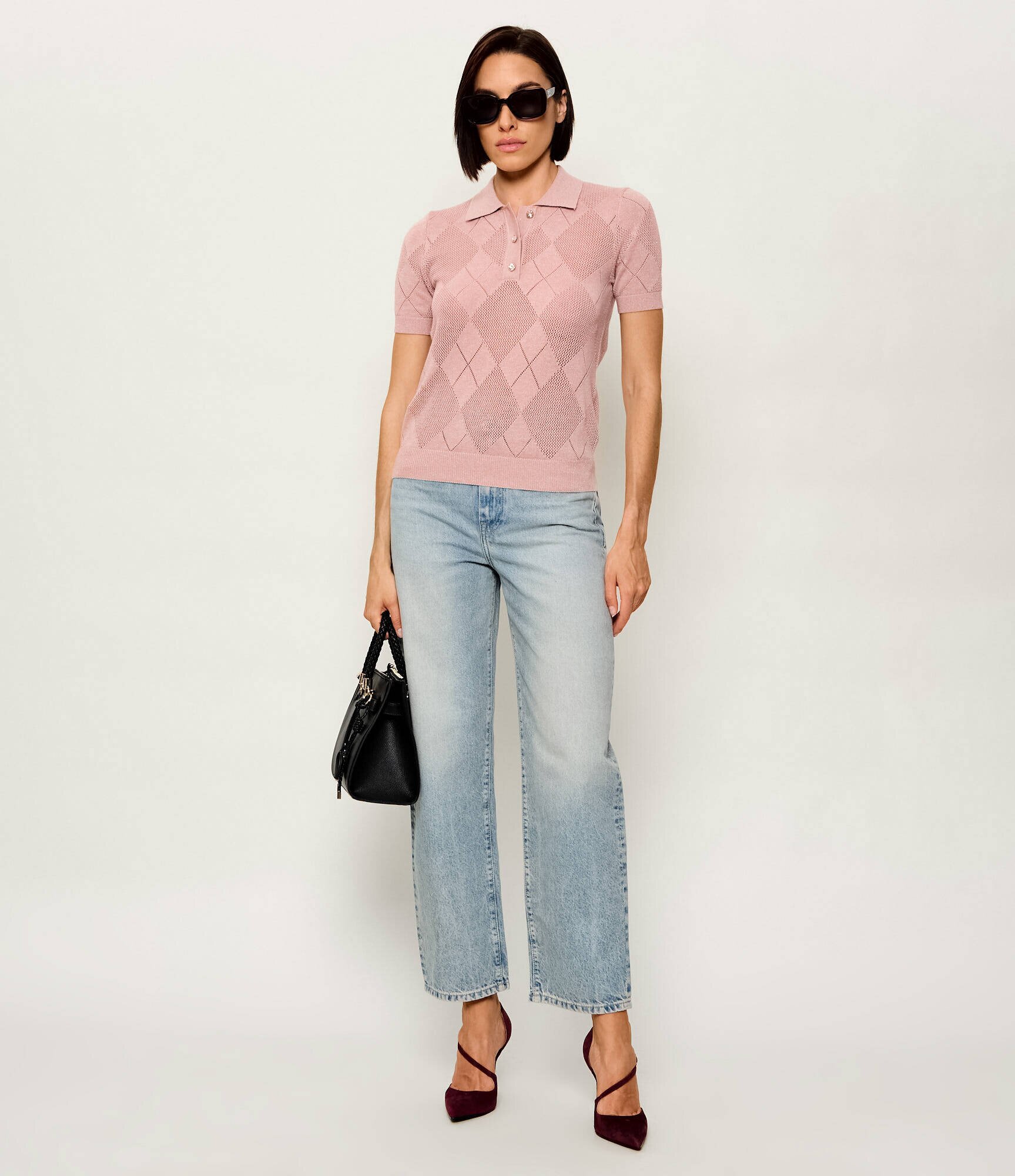 Guess Polo Melody | regular fit cu adaos de lână