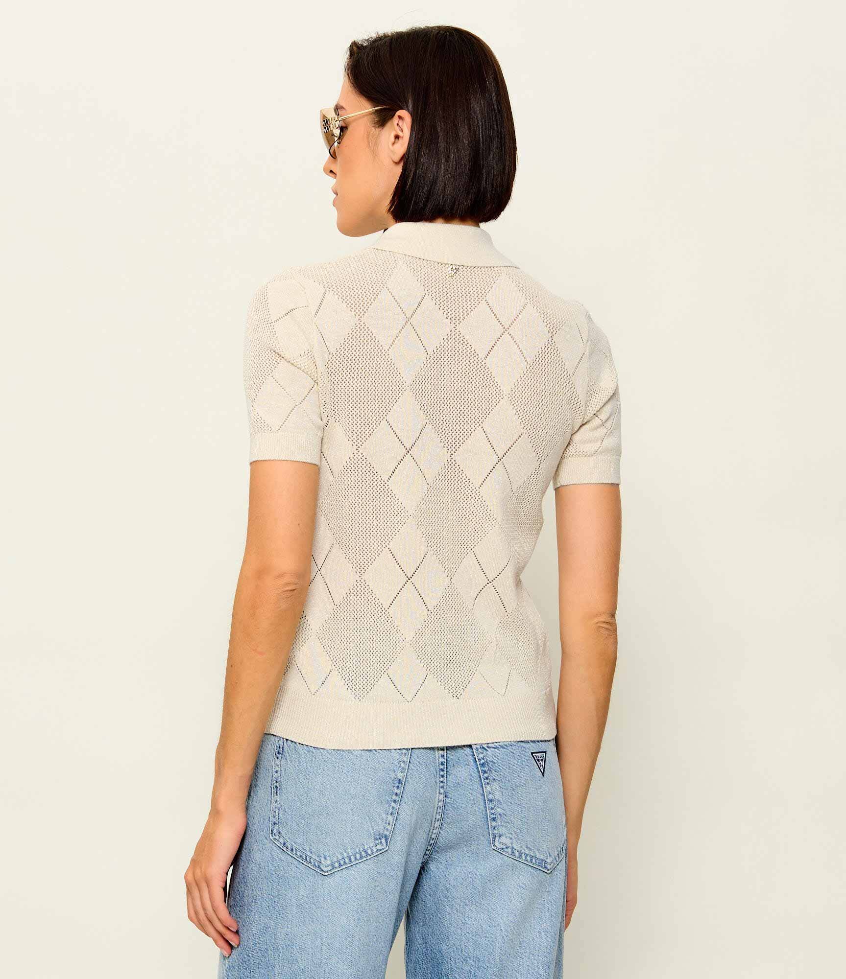 Guess Polo Melody | regular fit cu adaos de lână