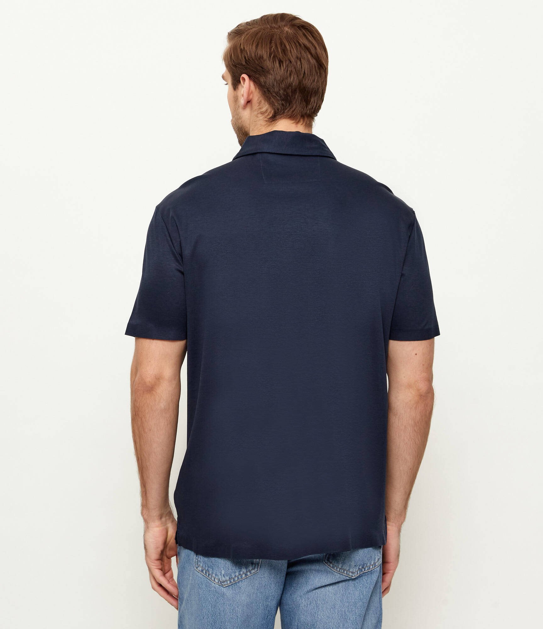 Guess Polo | regular fit cu adaos de mătase